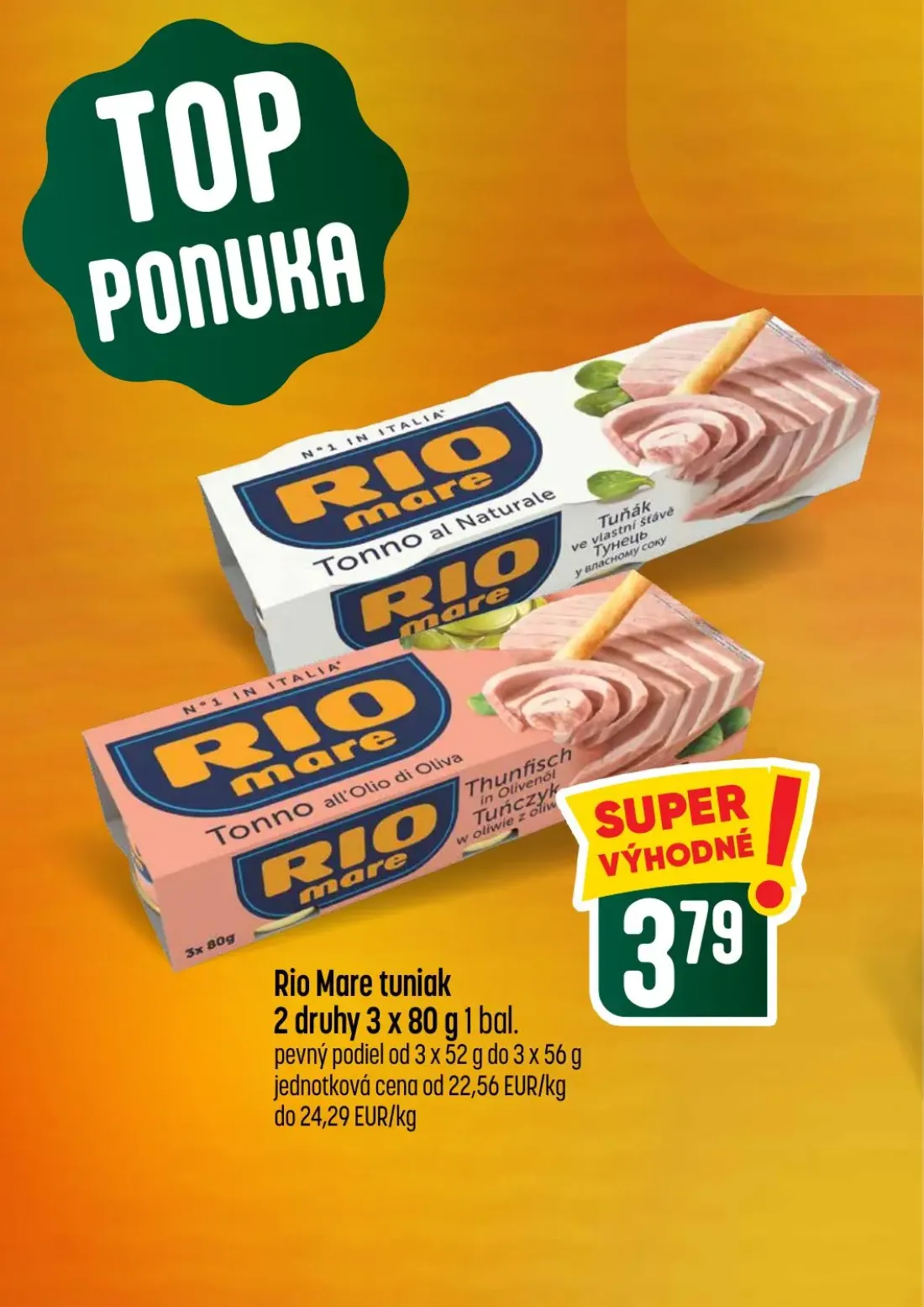 Coop Tempo leták, strana 6 z 64 — Rio Mare tuniak
