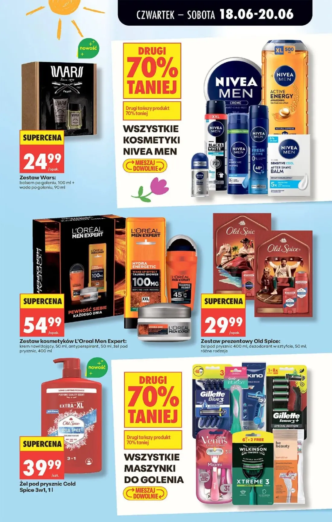 Biedronka gazetka, strona 21 z 87 — Zestaw Wars, Zestaw kosmetyków L'Oreal Men Expert, Zestaw prezentowy Old Spice