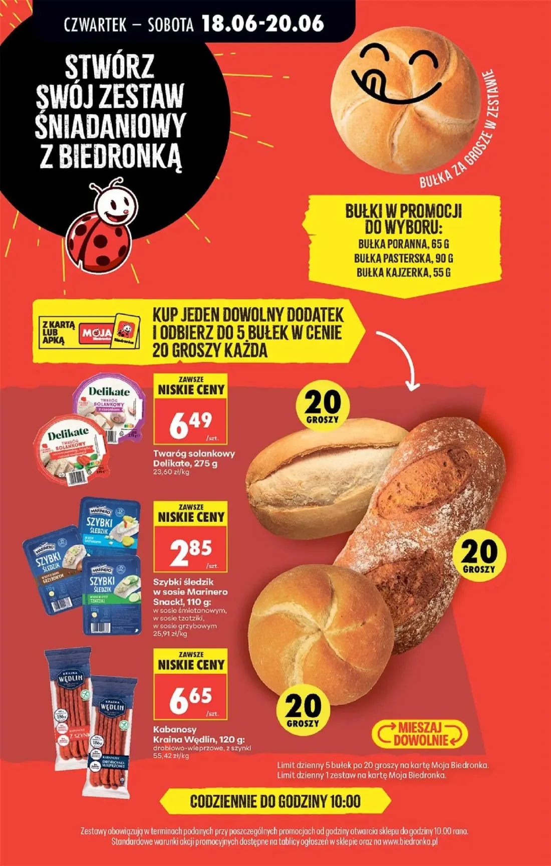 Biedronka gazetka, strona 39 z 87 — BUŁKA PORANNA, BUŁKA PASTERSKA, BUŁKA KAJZERKA