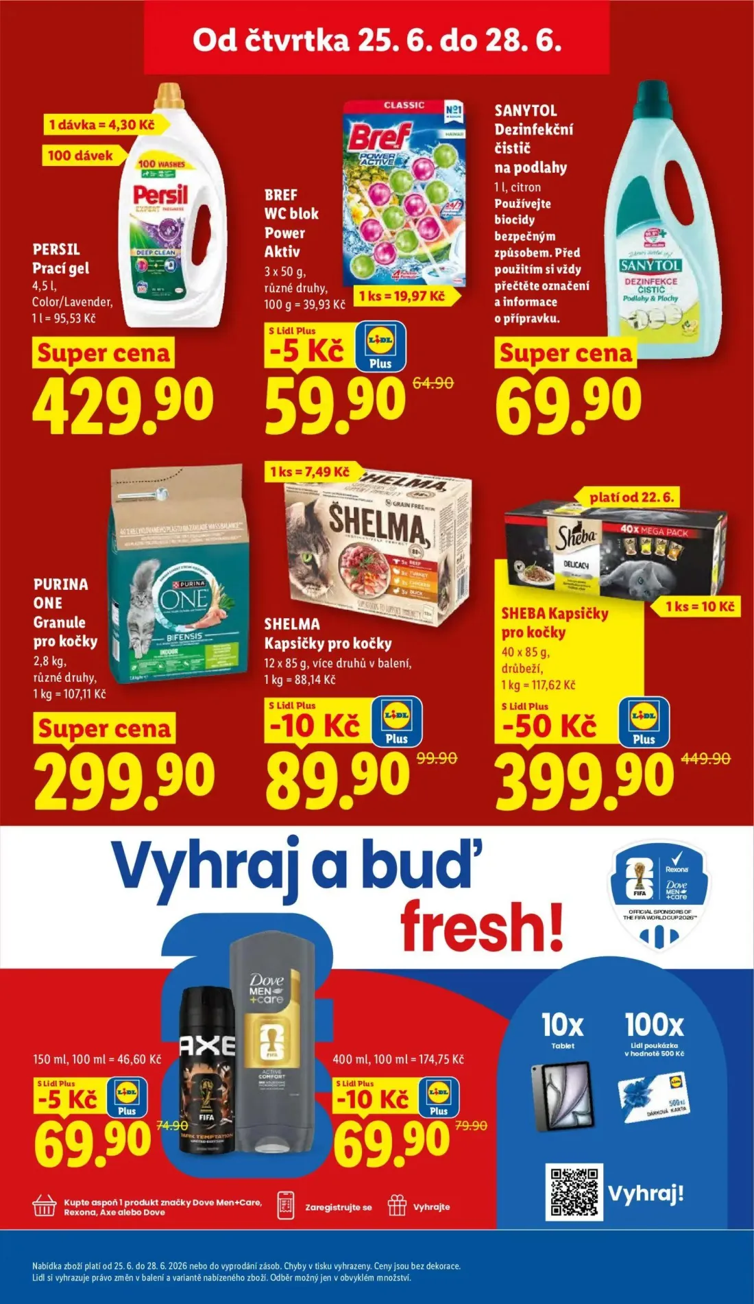 Lidl leták, strana 29 z 61 — SHEBA Kapsičky pro kočky, SHELMA Kapsičky pro kočky, Dove Men+Care