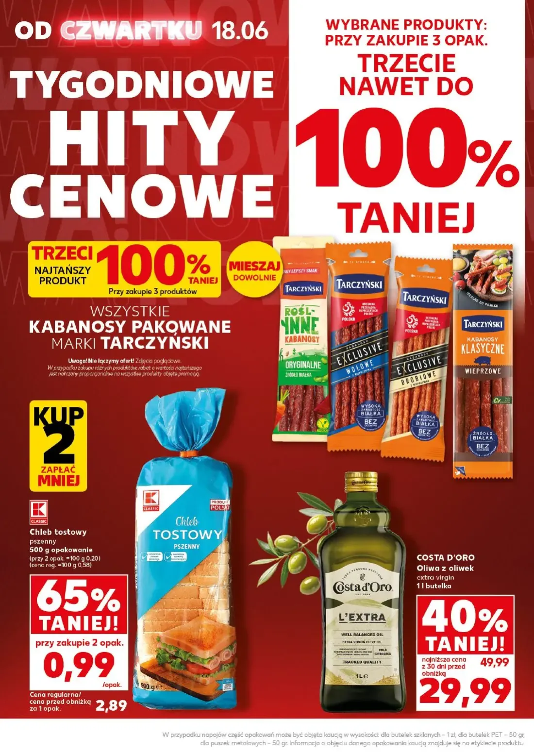 Kaufland gazetka, strona 4 z 32 — Chleb tostowy pszenny