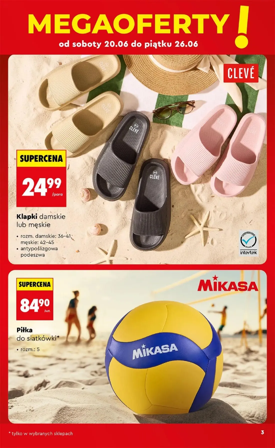 Biedronka gazetka, strona 5 z 46 — Klapki damskie lub męskie