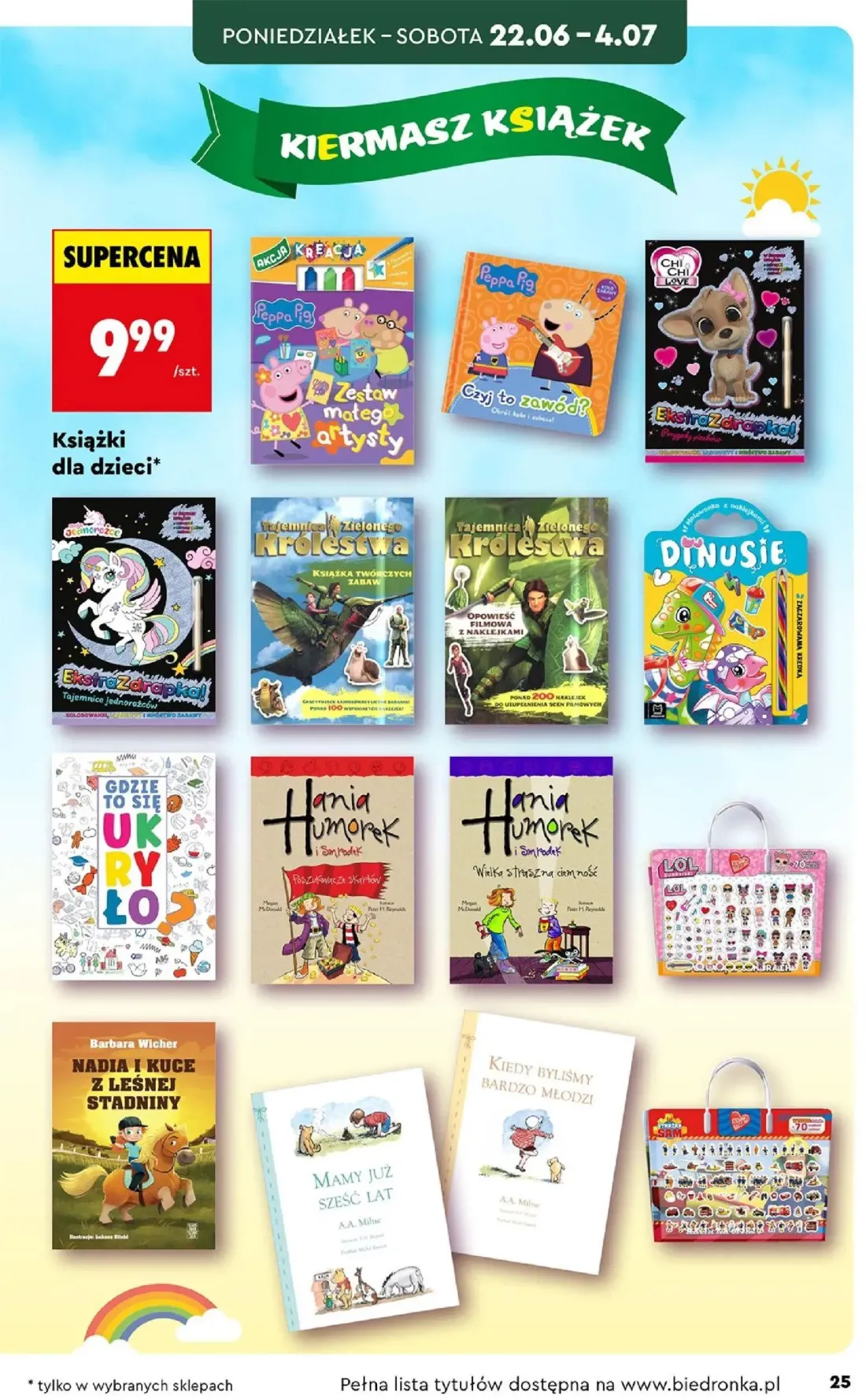 Biedronka gazetka, strona 27 z 46 — Peppa Pig Zestaw matego artysty, Peppa Pig Czyj to zawód?, Chi Chi Love Ekstra zdrapka!