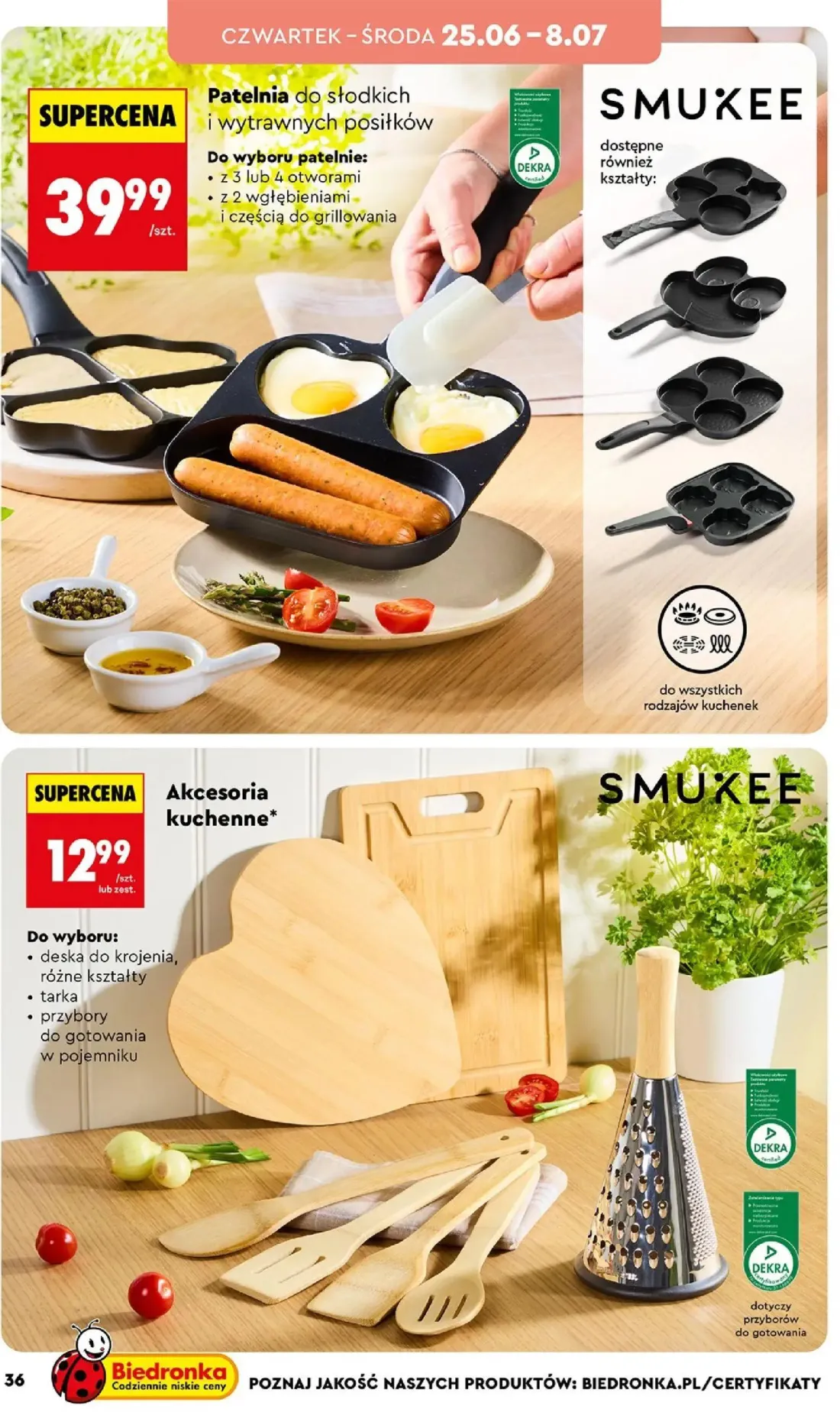 Biedronka gazetka, strona 38 z 46 — Patelnia, Akcesoria kuchenne