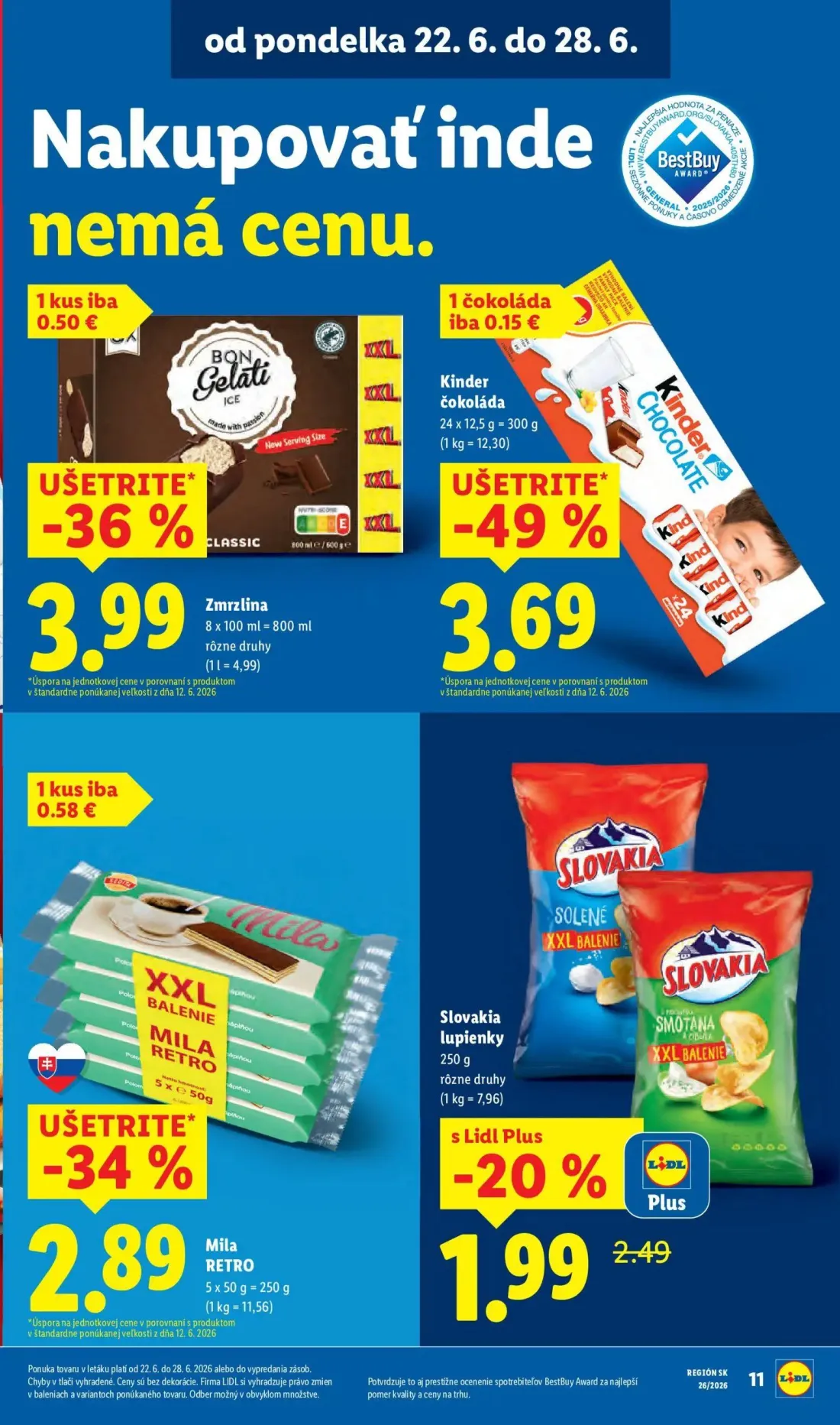 Lidl leták, strana 17 z 99 — Mila RETRO