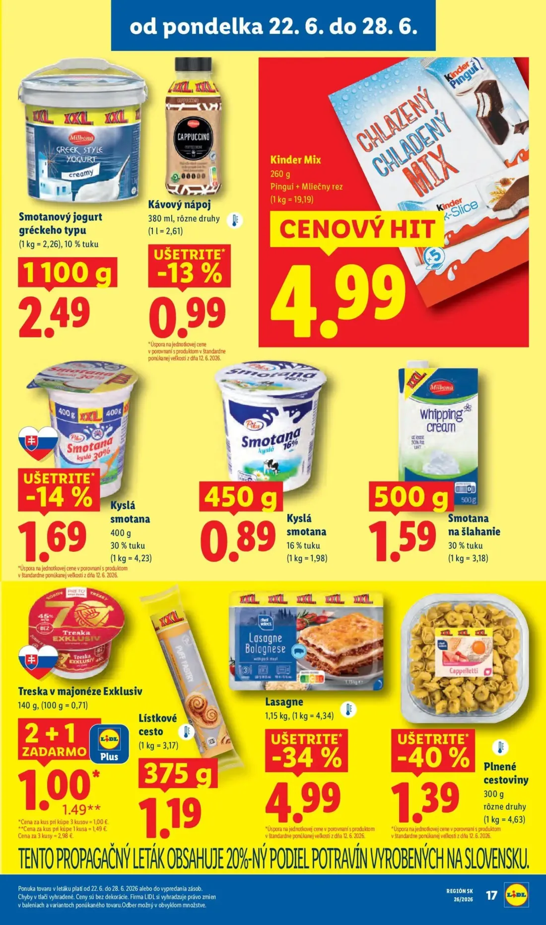 Lidl leták, strana 28 z 99 — Kávový nápoj