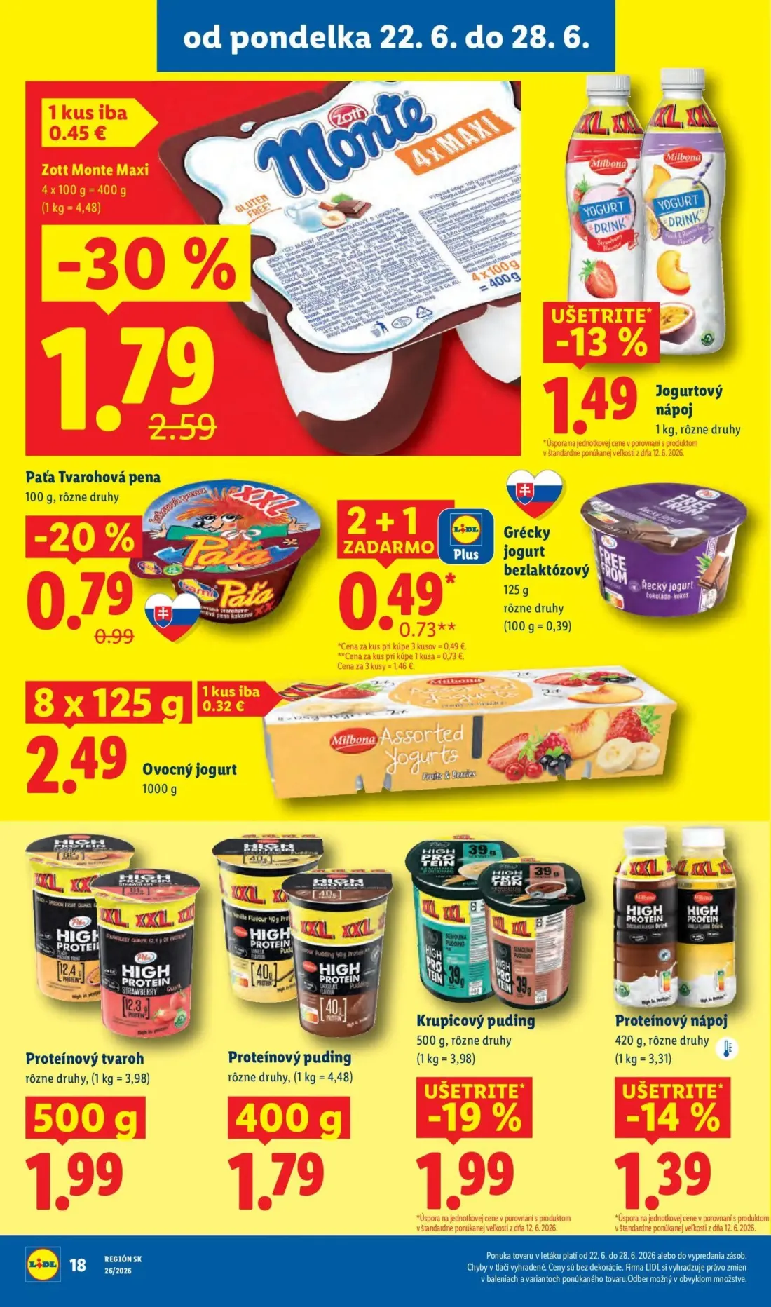 Lidl leták, strana 29 z 99 — Proteínový nápoj