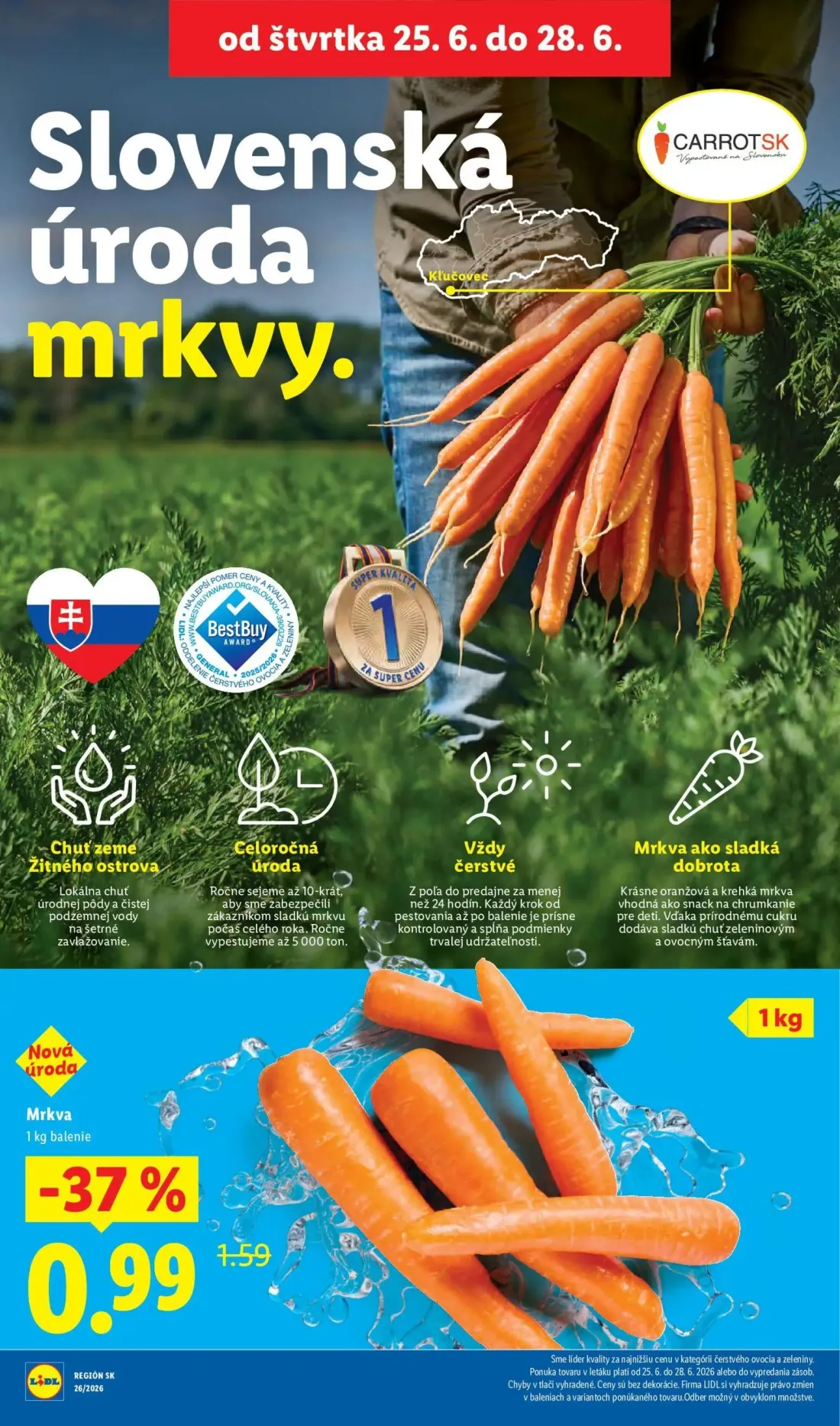 Lidl leták, strana 58 z 99 — Mrkva