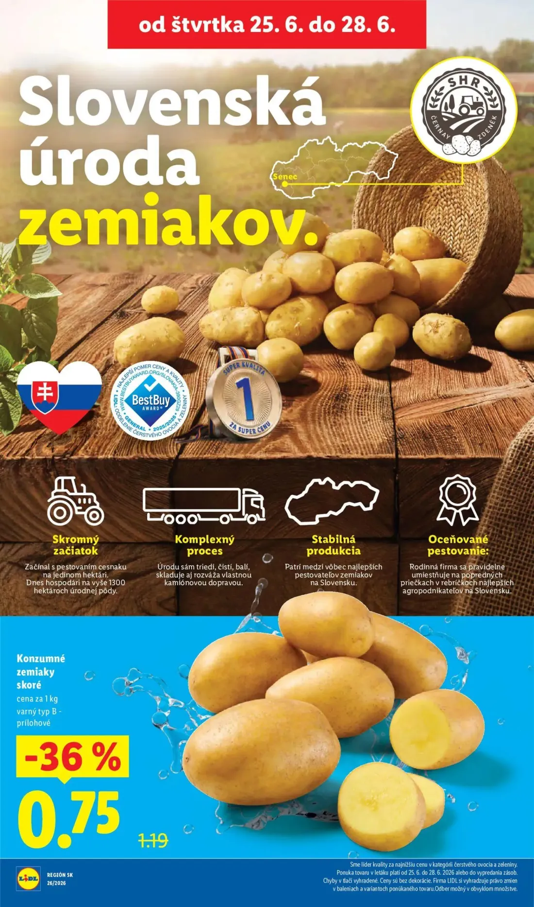 Lidl leták, strana 59 z 99 — Konzumné zemiaky skoré