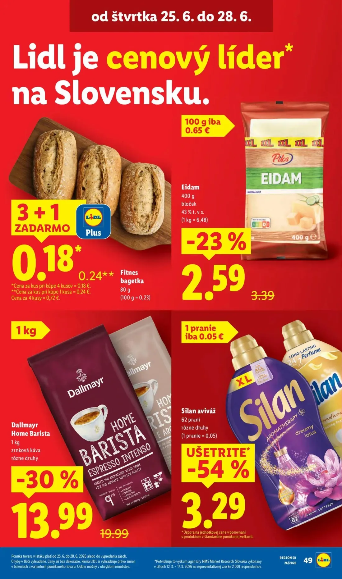 Lidl leták, strana 62 z 99 — Dallmayr Home Barista, Eidam