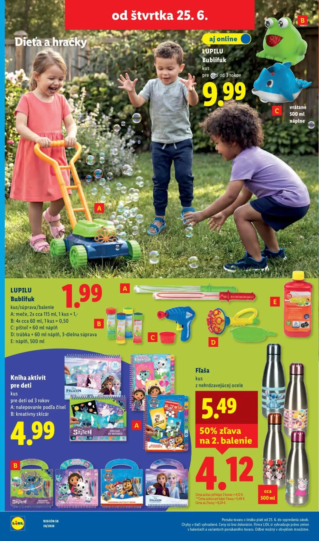Lidl leták, strana 83 z 99 — LUPILU Bublifuk, Bublifuk