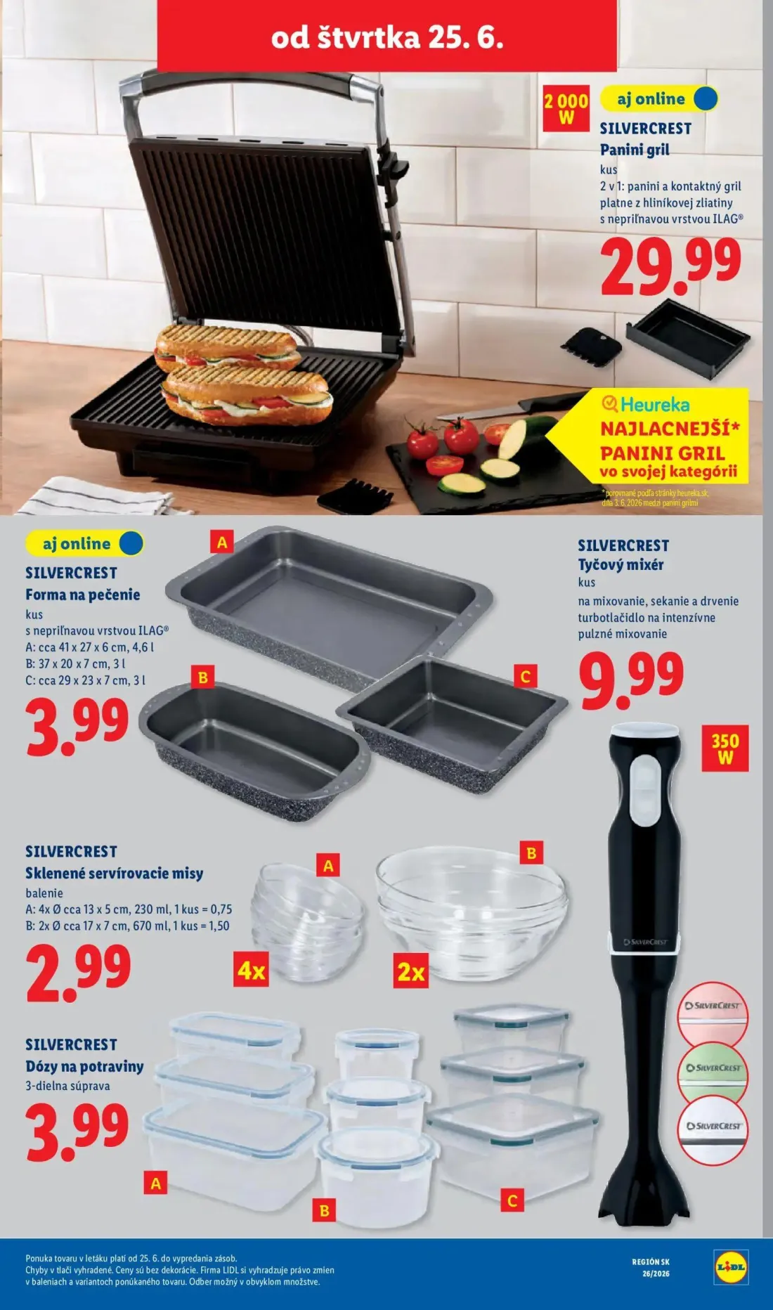 Lidl leták, strana 89 z 99 — SILVERCREST Forma na pečenie