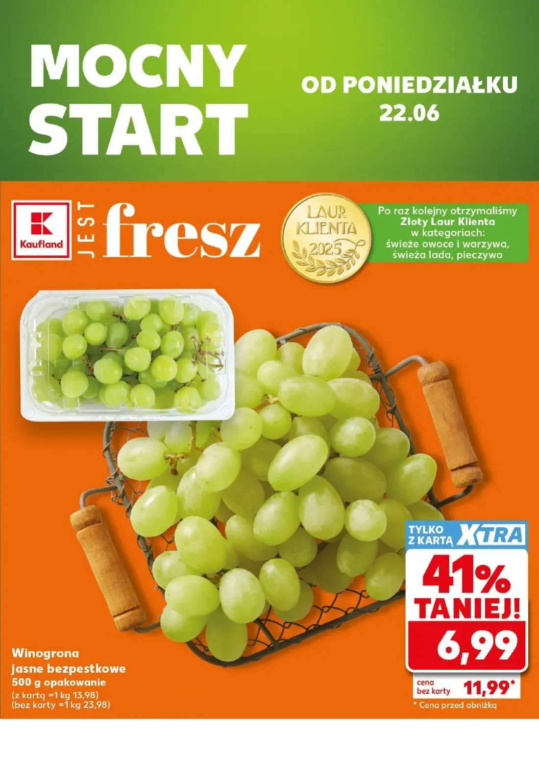 Kaufland gazetka, strona 2 z 32 — Winogrona jasne bezpestkowe