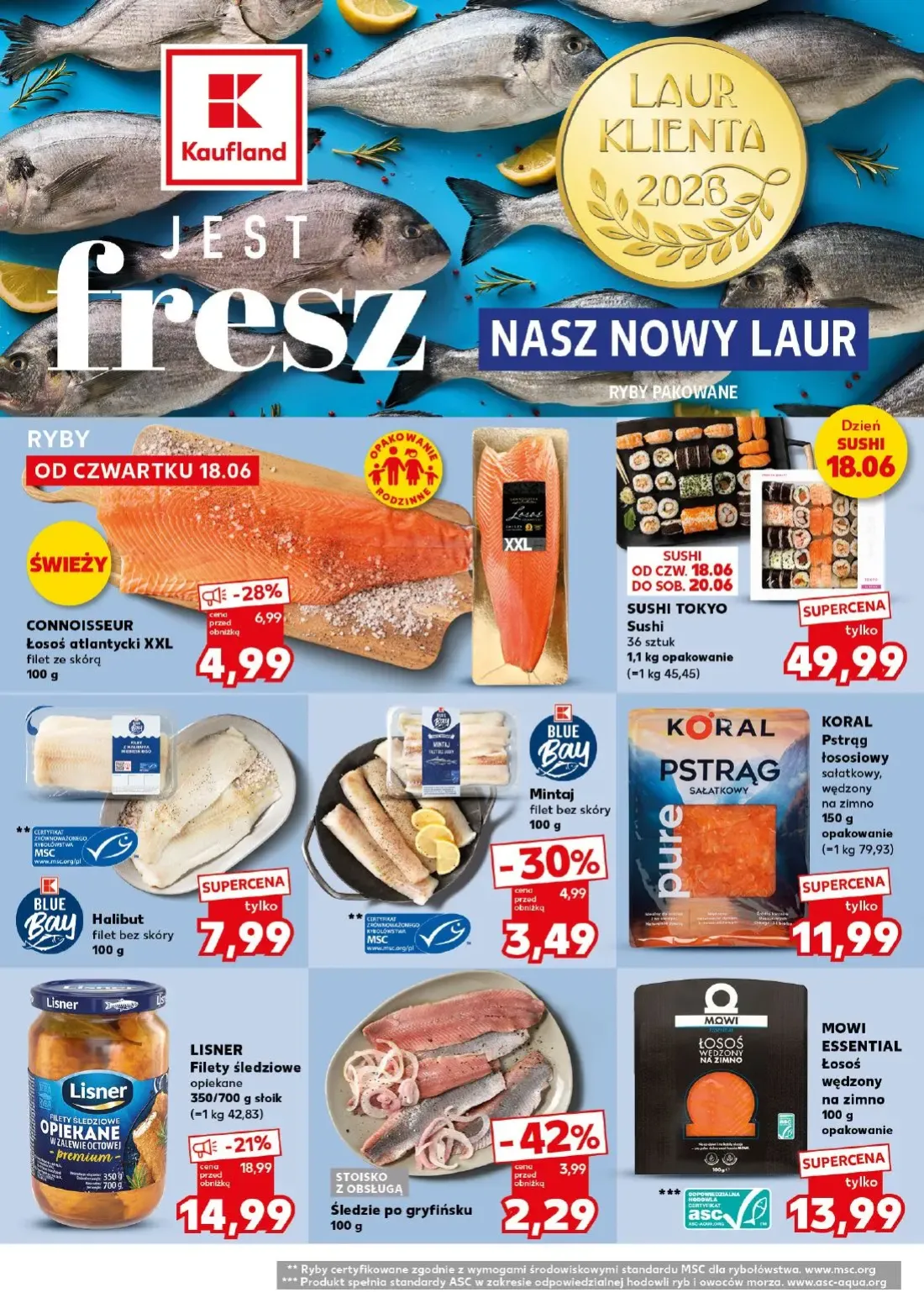 Kaufland gazetka, strona 18 z 32 — SUSHI TOKYO Sushi