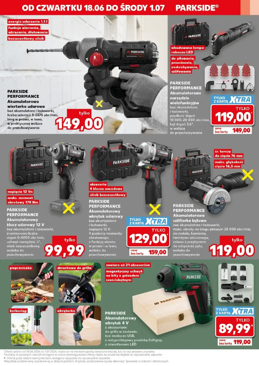 Kaufland gazetka, strona 29 z 32 — PARKSIDE PERFORMANCE Akumulatorowe narzędzie wielofunkcyjne, PARKSIDE PERFORMANCE Akumula…