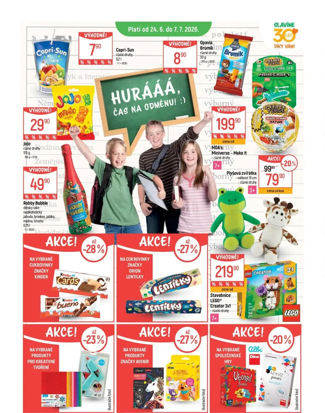 GLOBUS leták, strana 17 z 42 — Capri-Sun, Capri-Sun, Opavia Brumík