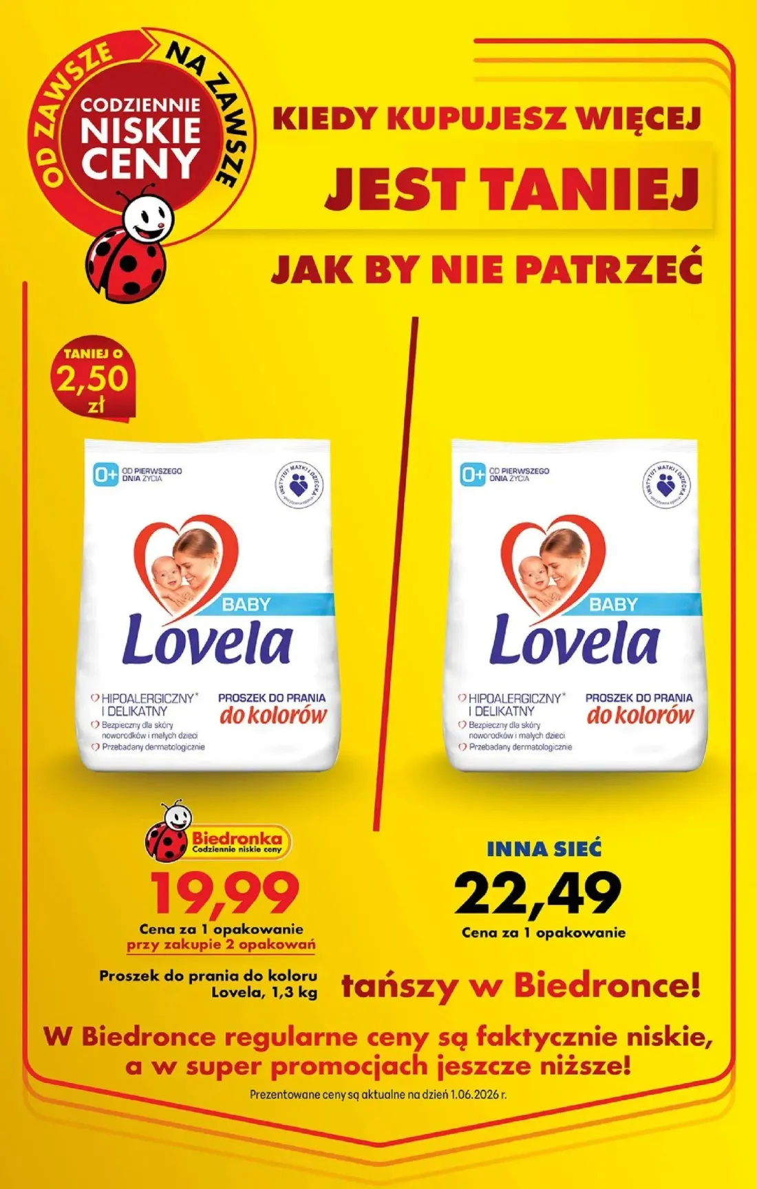 Biedronka gazetka, strona 26 z 96 — Lovela Proszek do prania do koloru, Lovela Proszek do prania do kolorów