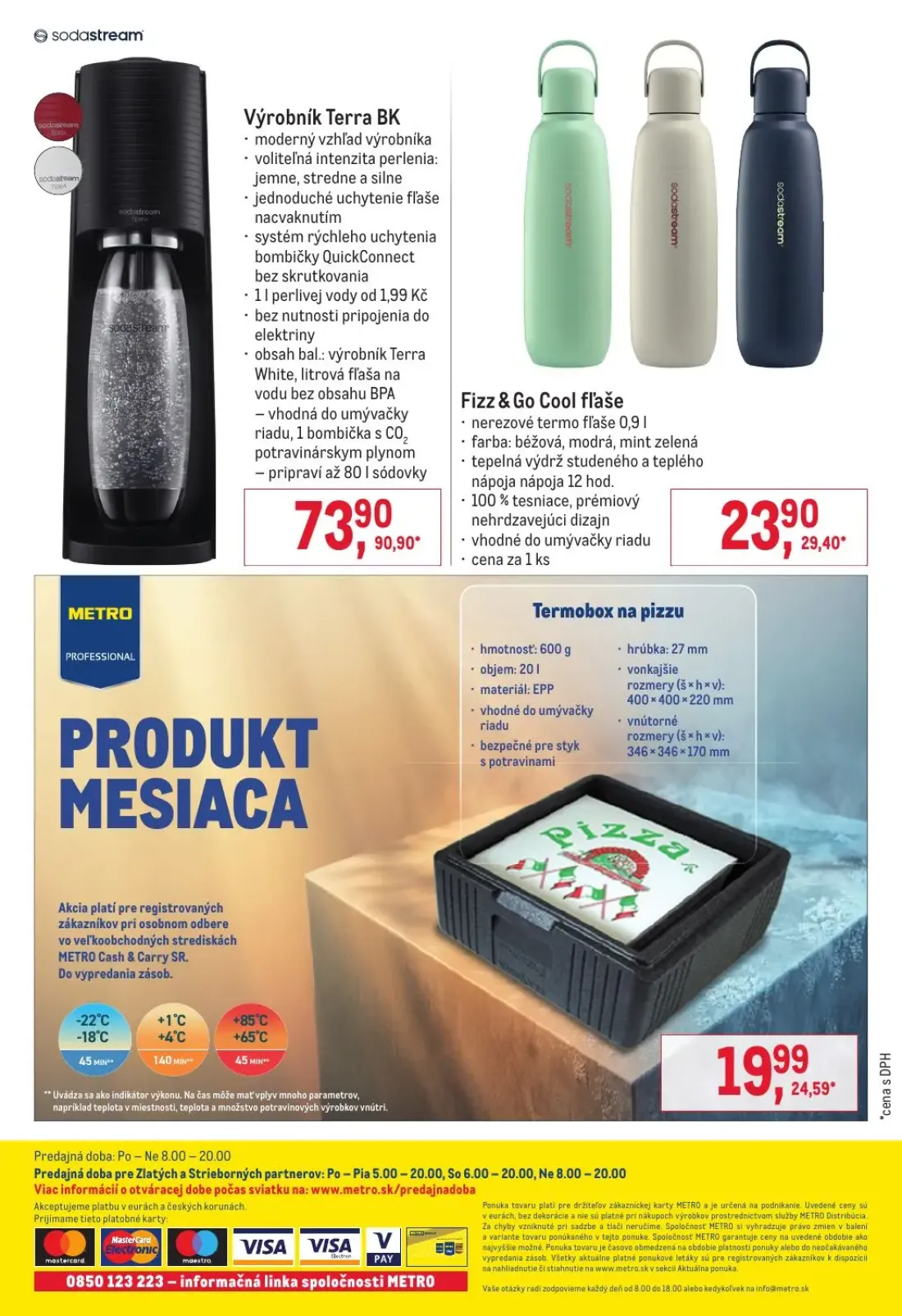 Metro leták, strana 6 z 6 — Fizz & Go Cool fľaše