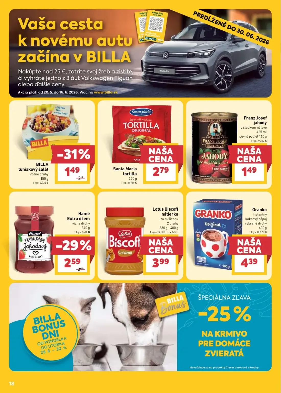 Billa leták, strana 18 z 29