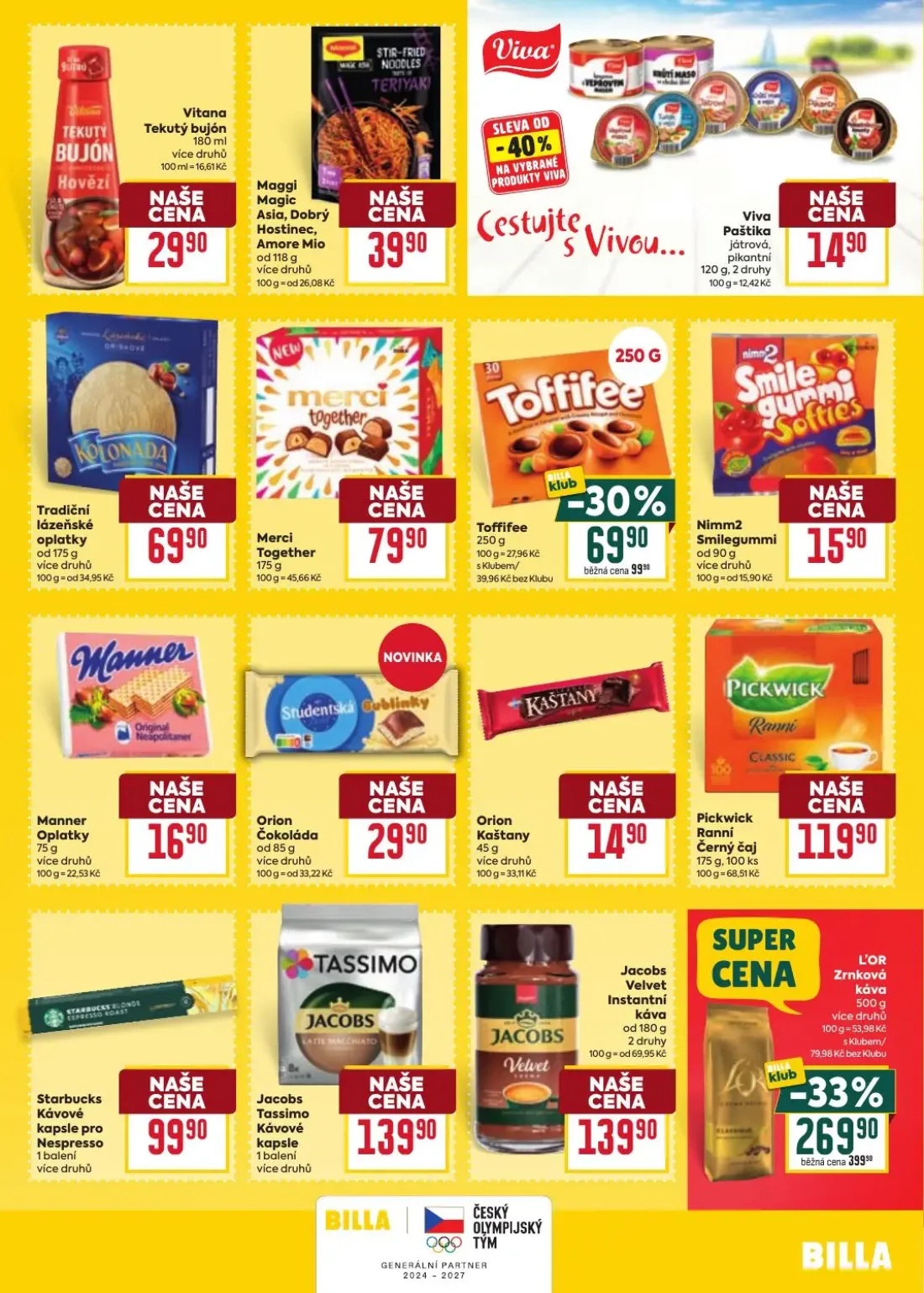 Billa leták, strana 19 z 35 — Toffifee, Merci Together, Nimm2 Smilegummi
