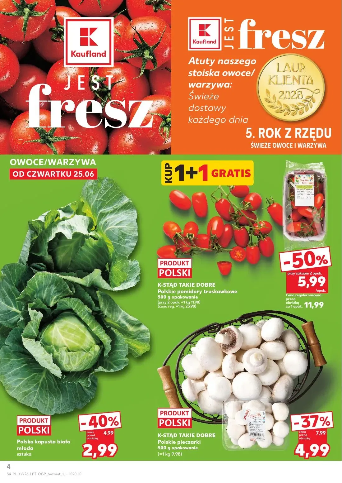 Kaufland gazetka, strona 4 z 64