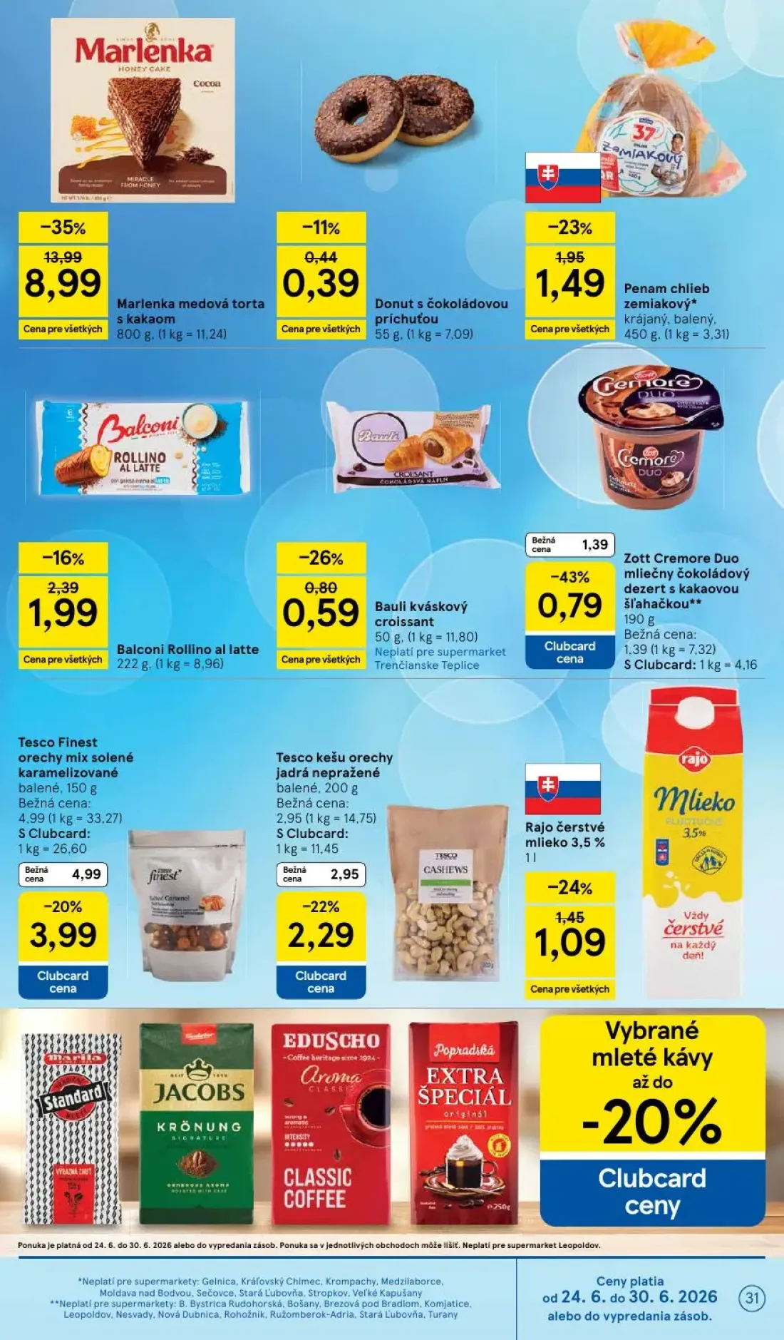 Tesco Supermarket leták, strana 31 z 33