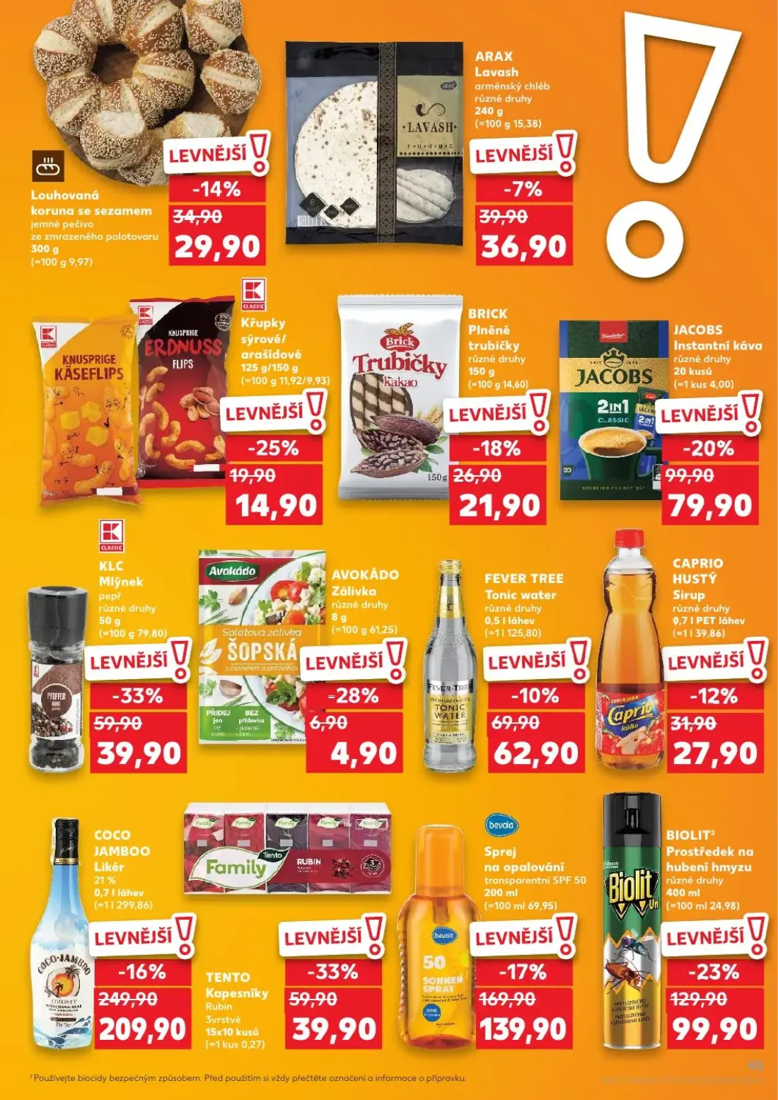 Kaufland leták, strana 45 z 54 — FEVER TREE Tonic water