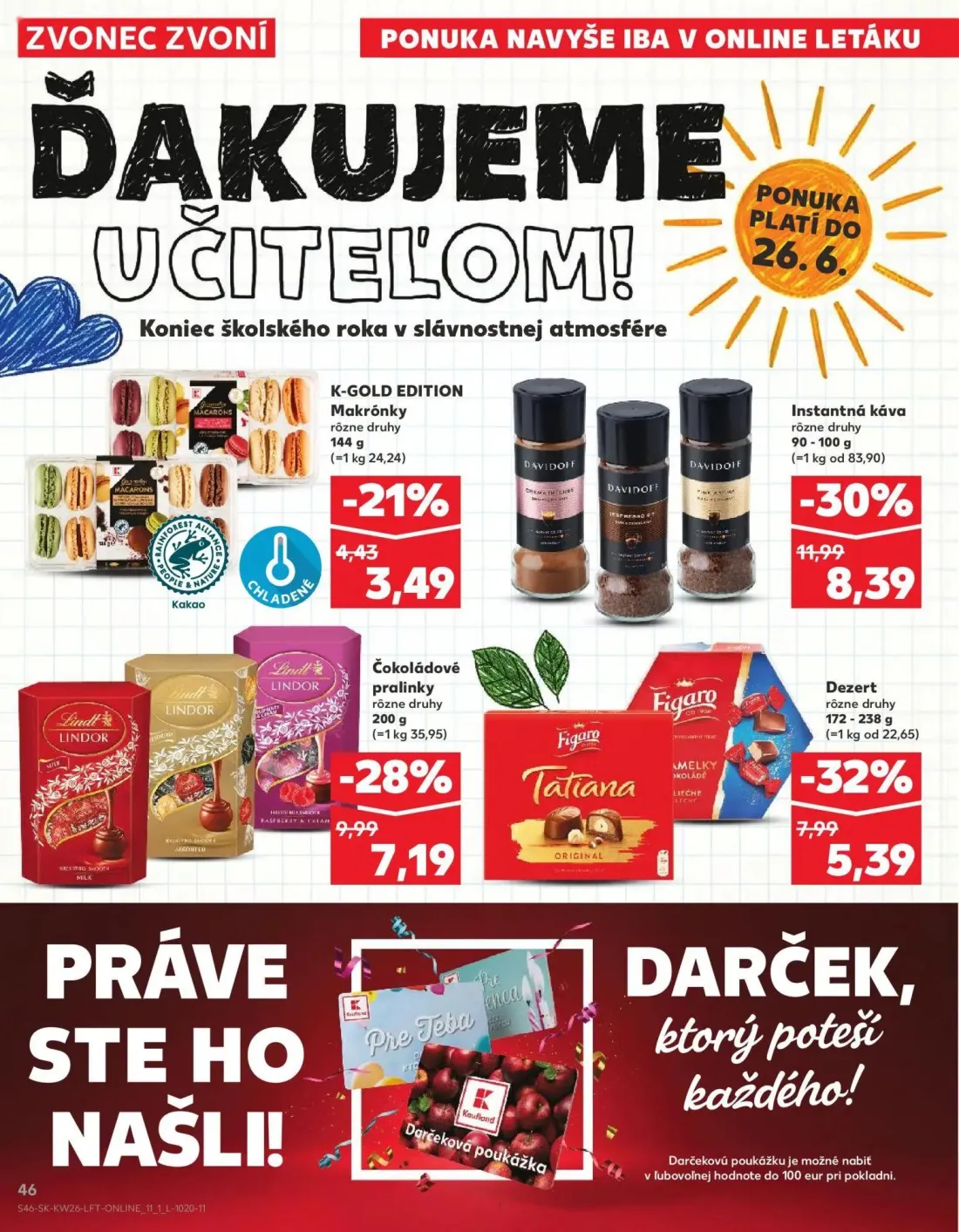 Kaufland leták, strana 46 z 84 — Instantná káva