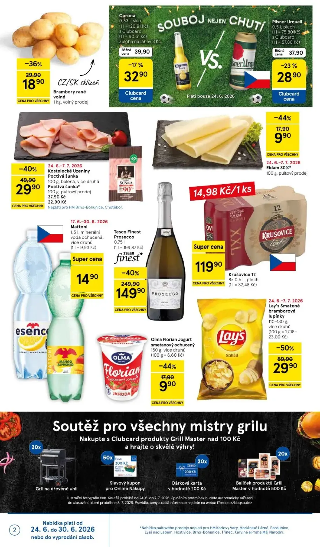 Tesco leták, strana 2 z 38 — Lay's Smažené bramborové lupínky