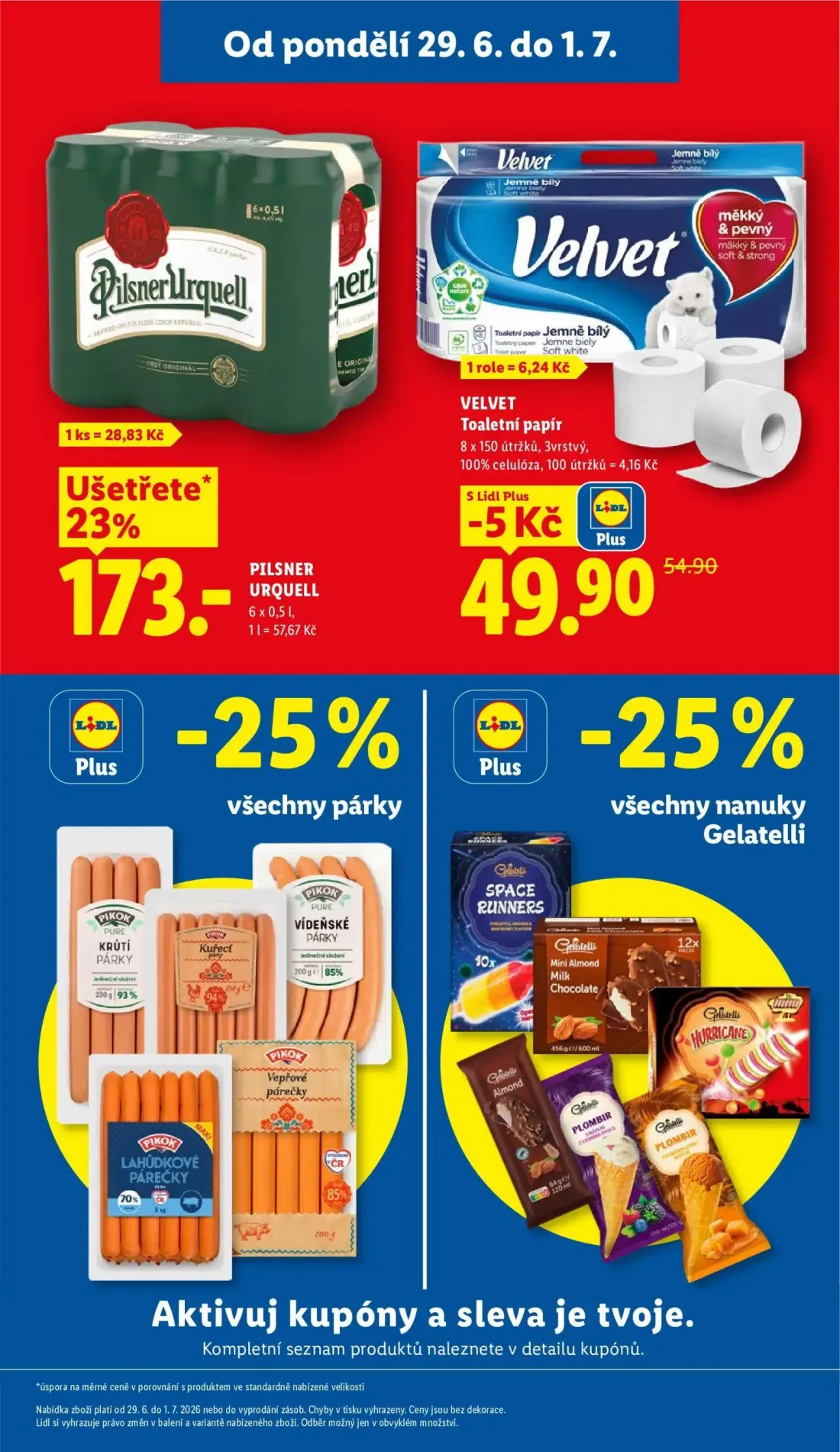 Lidl leták, strana 5 z 58 — Pilsner Urquell