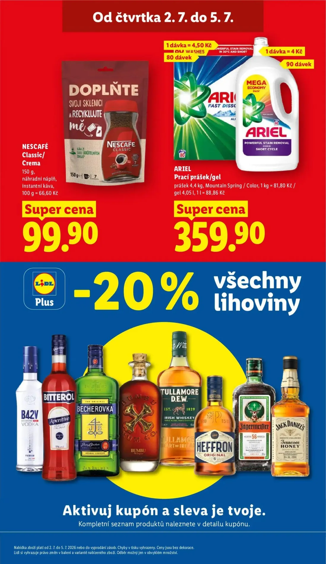 Lidl leták, strana 5 z 52 — NESCAFÉ Classic/Crema
