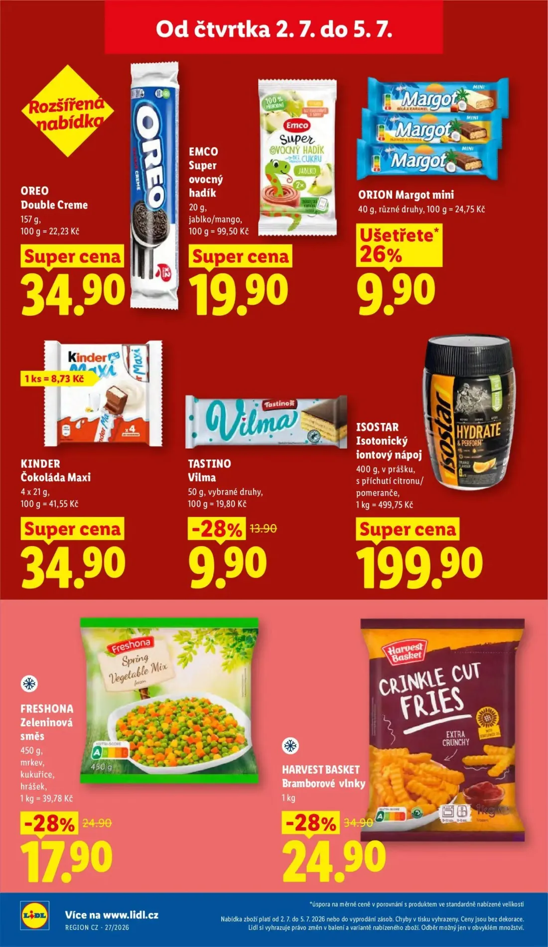 Lidl leták, strana 22 z 52 — HARVEST BASKET Bramborové vlnky