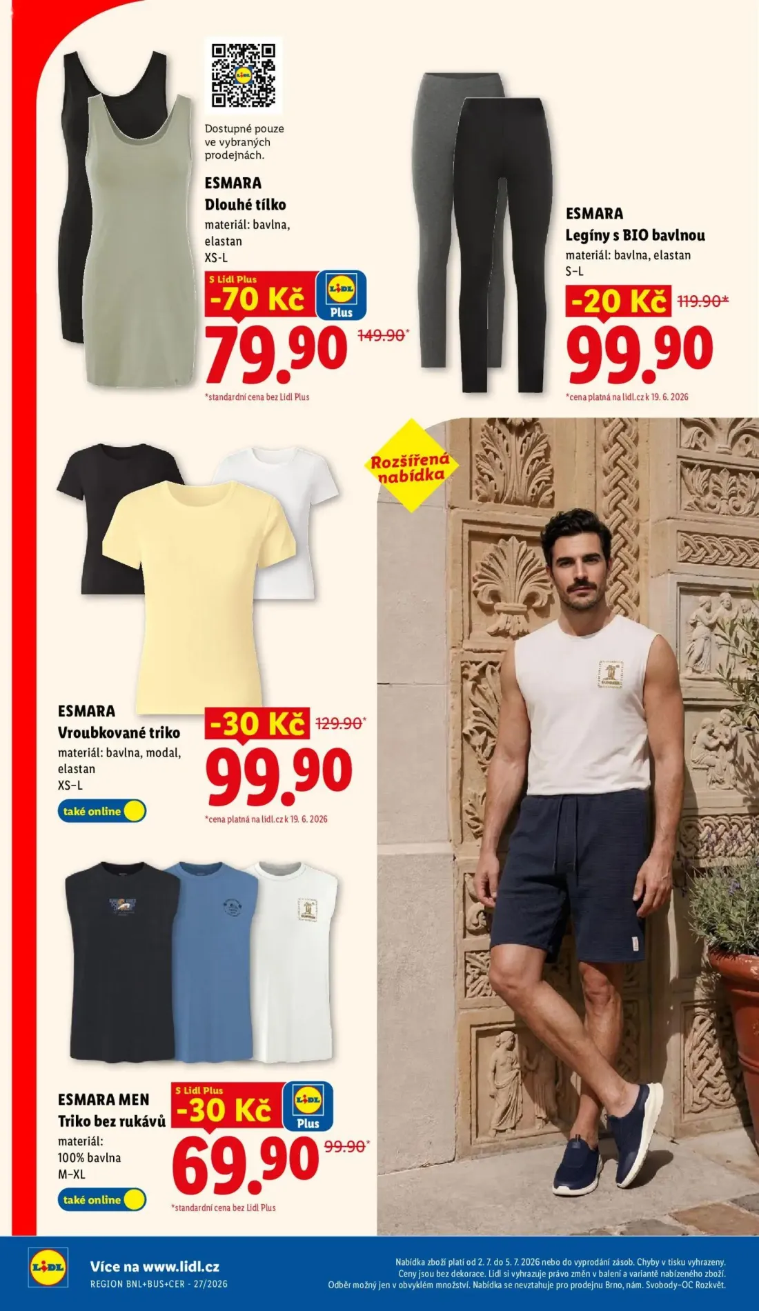Lidl leták, strana 33 z 52 — Legíny s BIO bavlnou