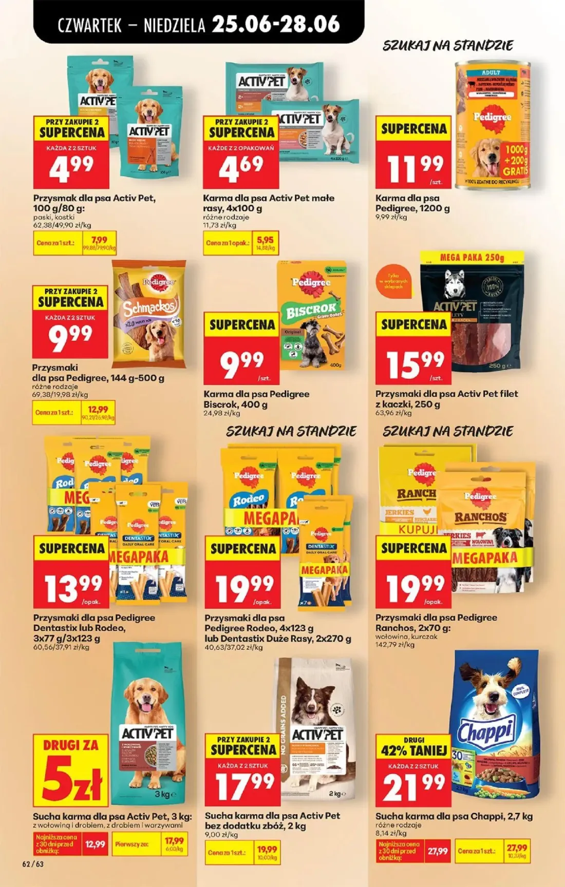 Biedronka gazetka, strona 78 z 84 — Sucha karma dla psa Activ Pet, Sucha karma dla psa Chappi, Przysmak dla psa Activ Pet