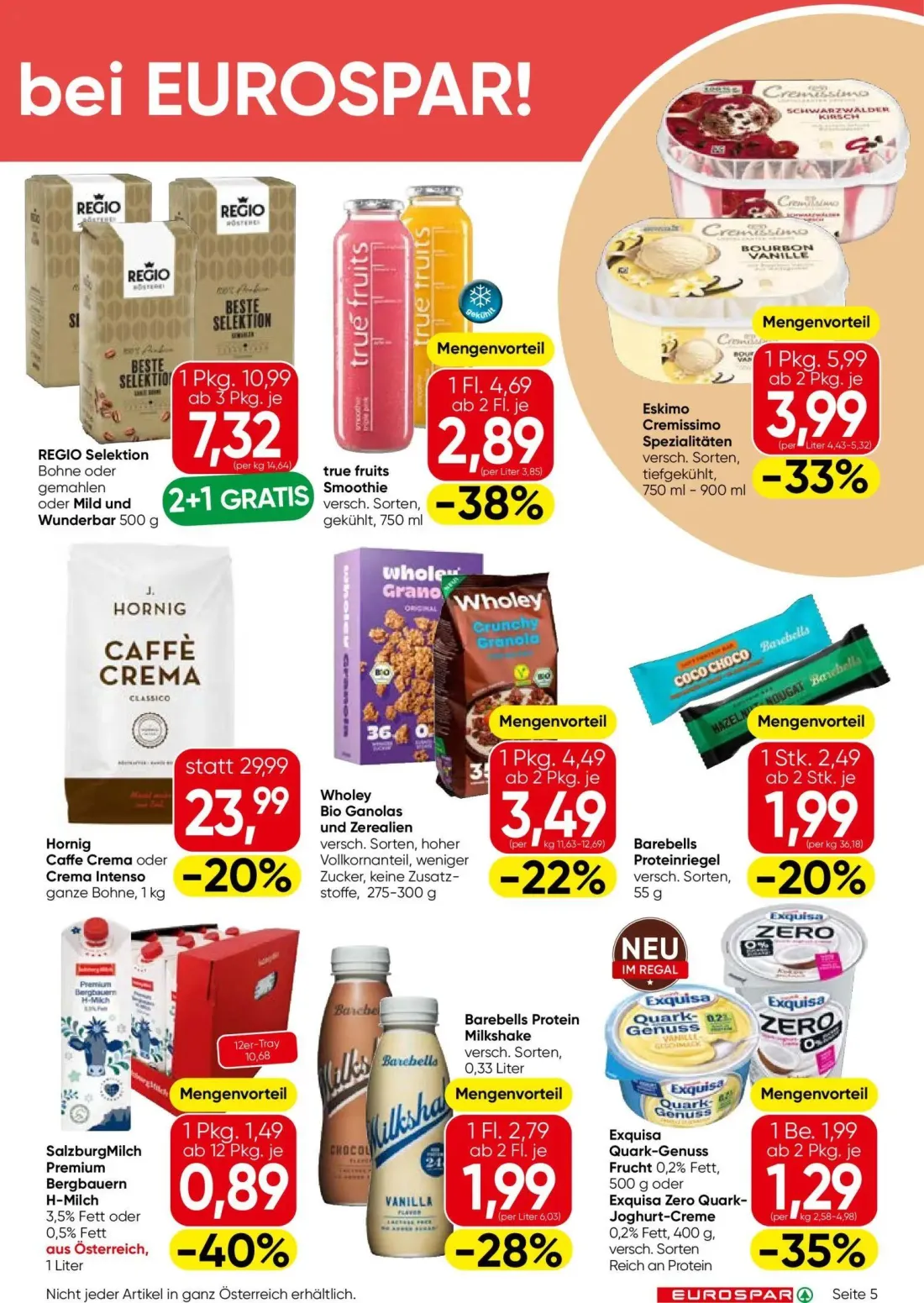 Eurospar Prospekt, Seite 5 von 16