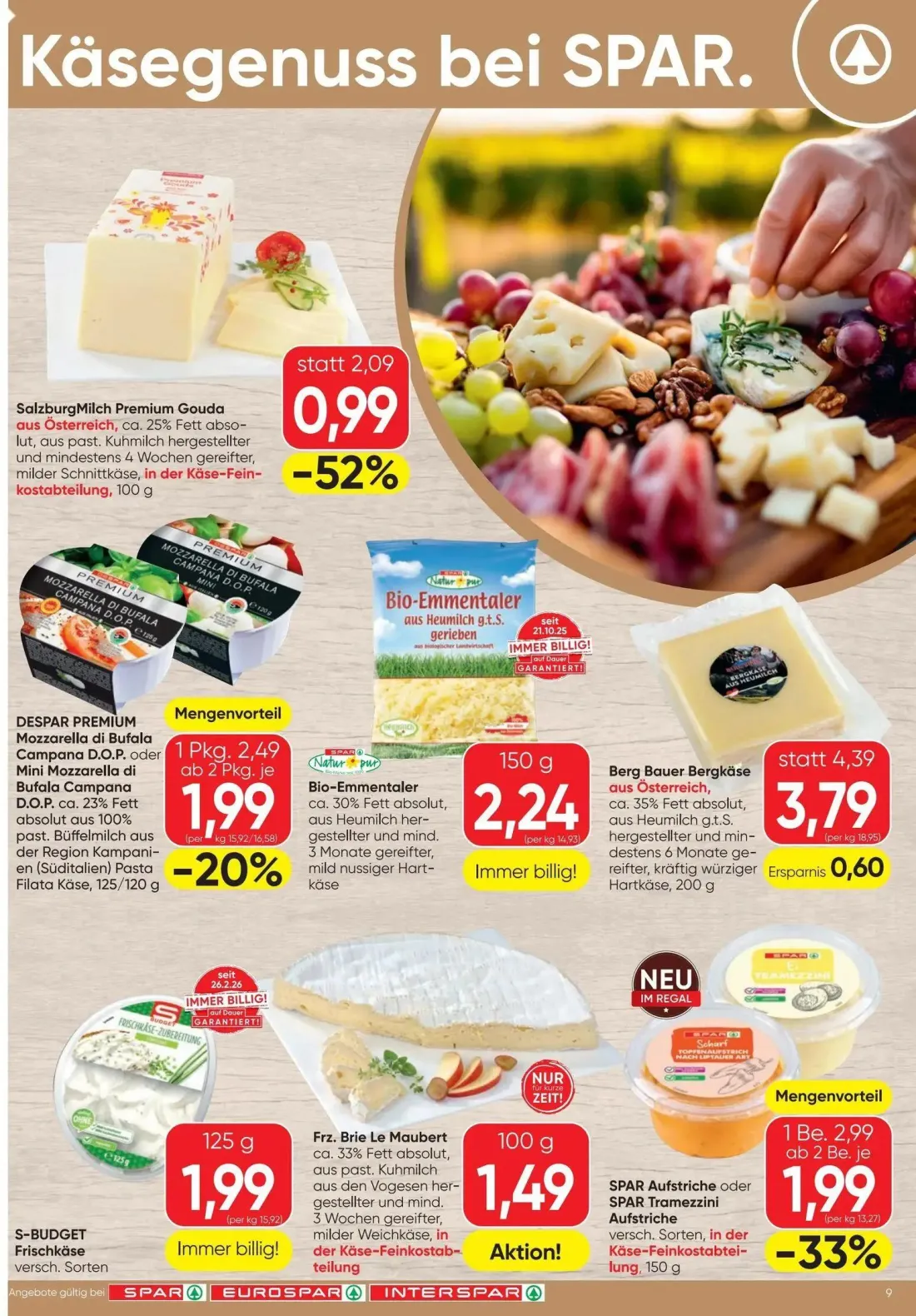 Spar Prospekt, Seite 9 von 20