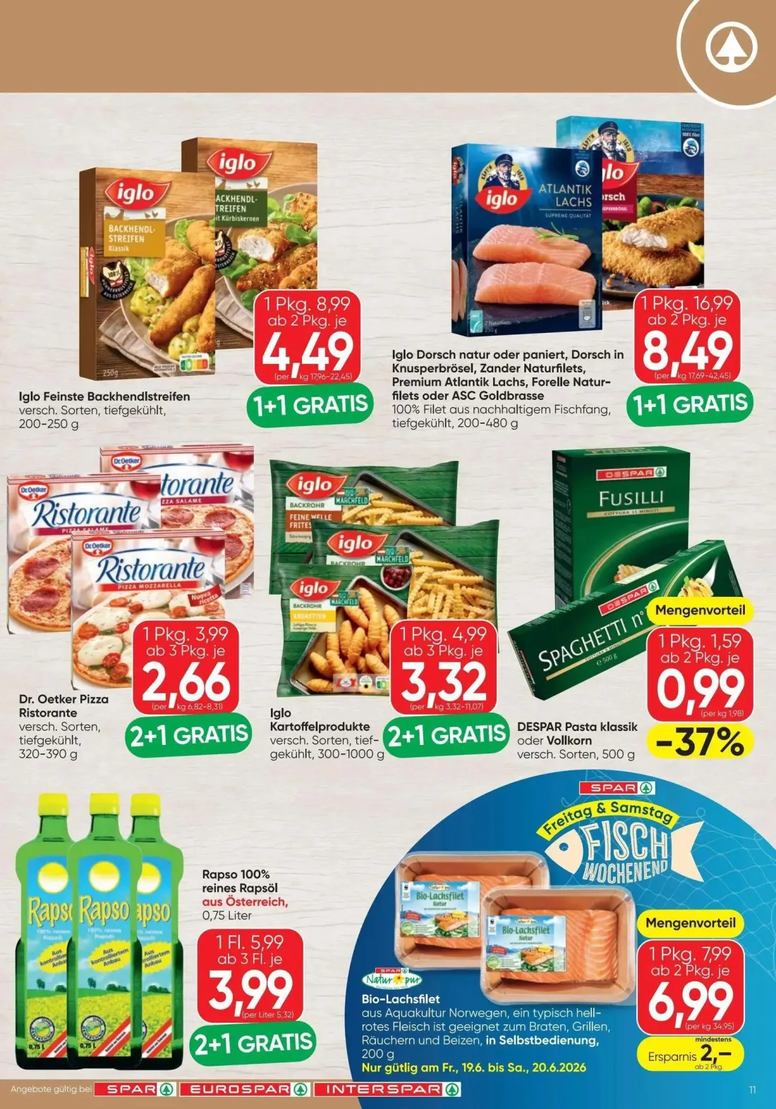 Spar Prospekt, Seite 11 von 20
