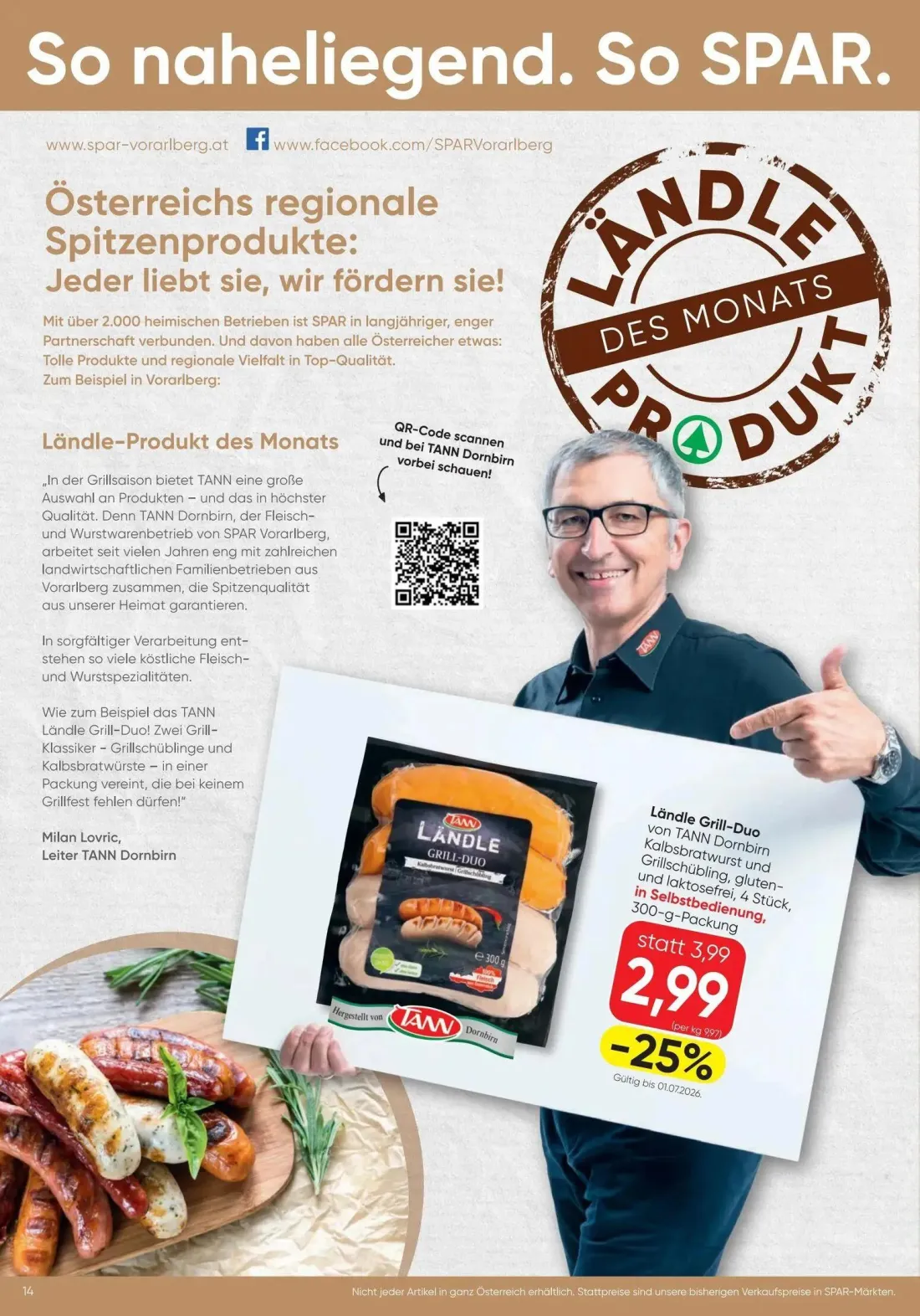 Spar Prospekt, Seite 14 von 20