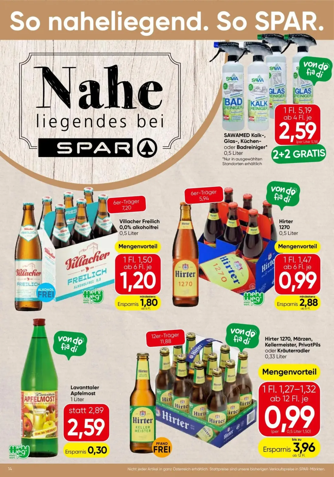 Spar Prospekt, Seite 14 von 22