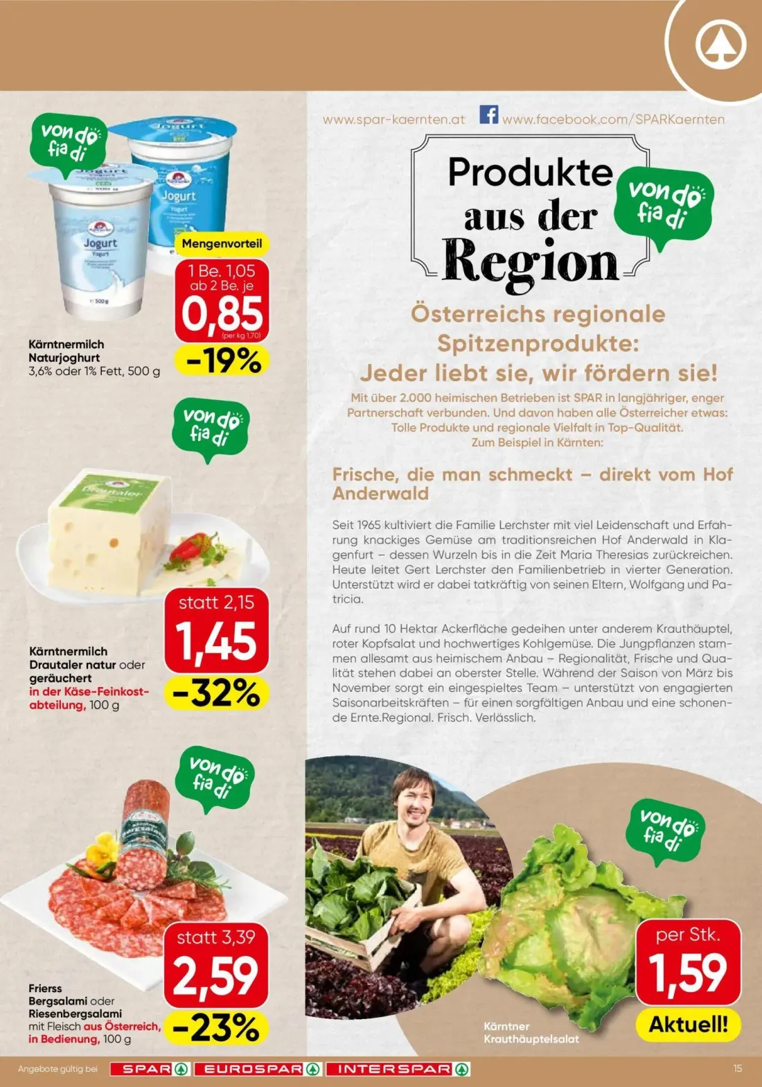 Spar Prospekt, Seite 15 von 22