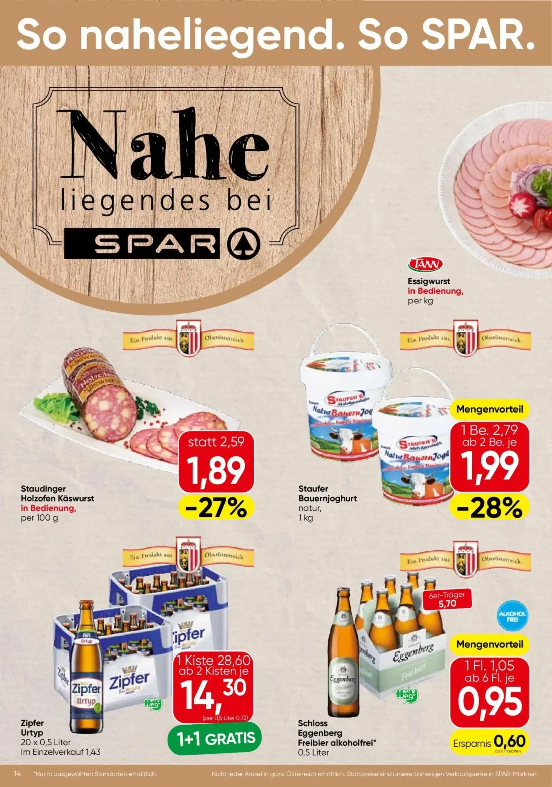 Spar Prospekt, Seite 14 von 22