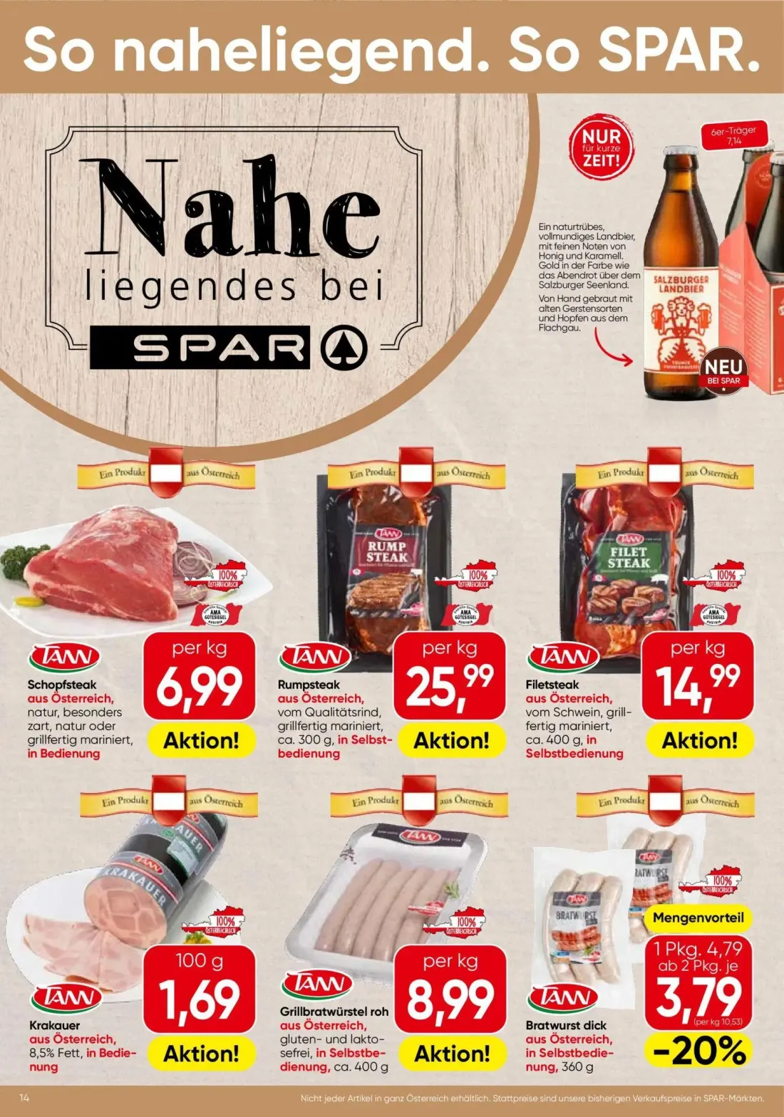 Spar Prospekt, Seite 14 von 22