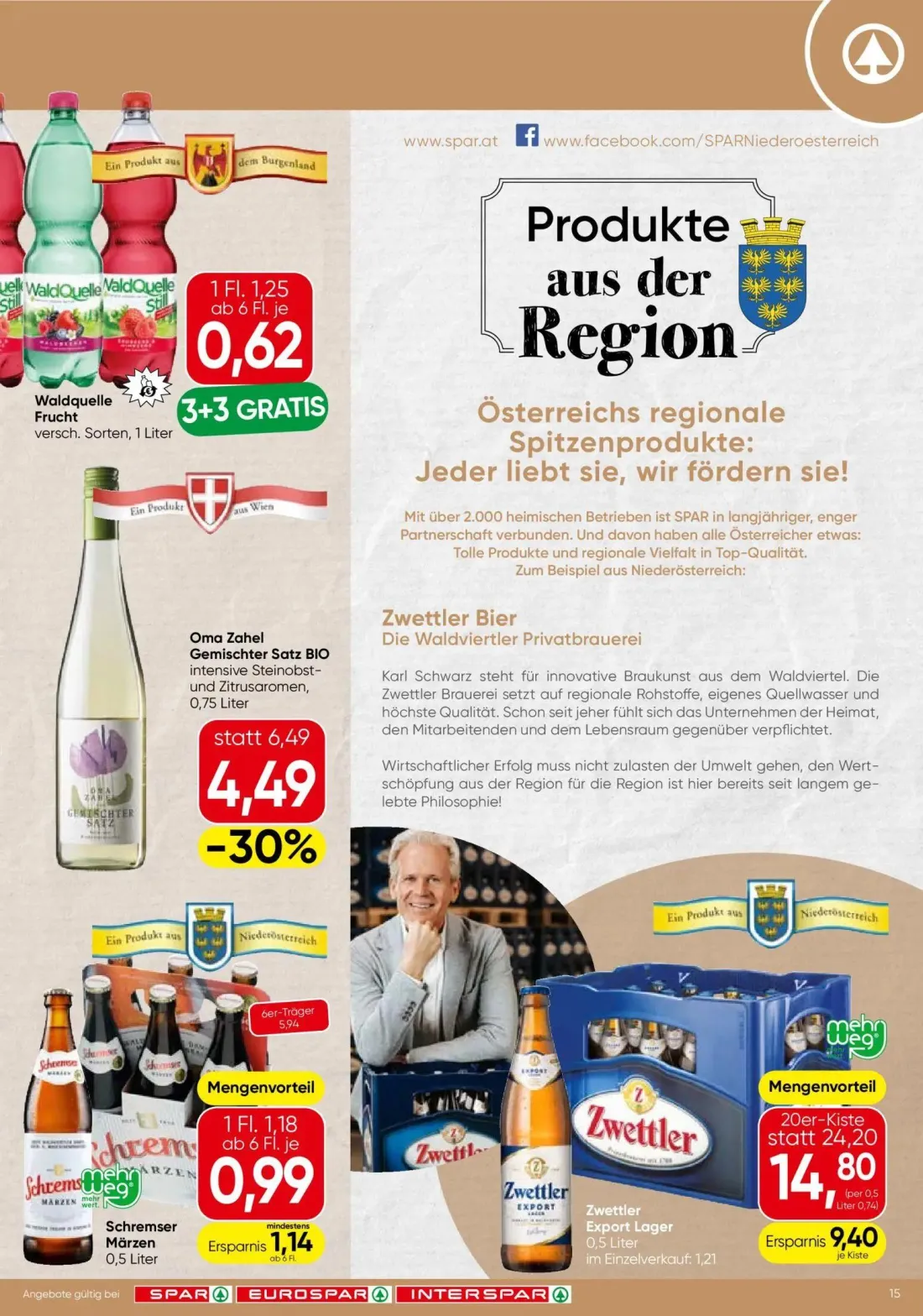 Spar Prospekt, Seite 15 von 22