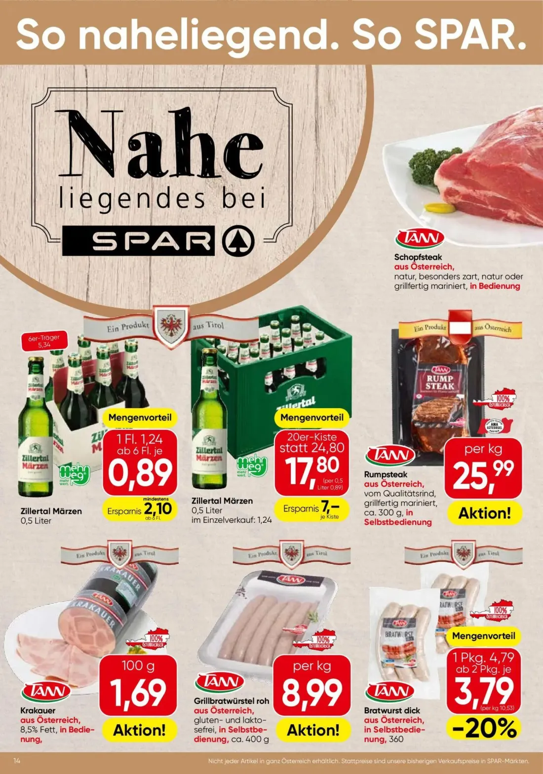 Spar Prospekt, Seite 14 von 22