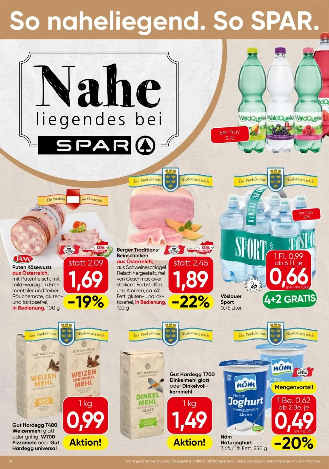 Spar Prospekt, Seite 14 von 22