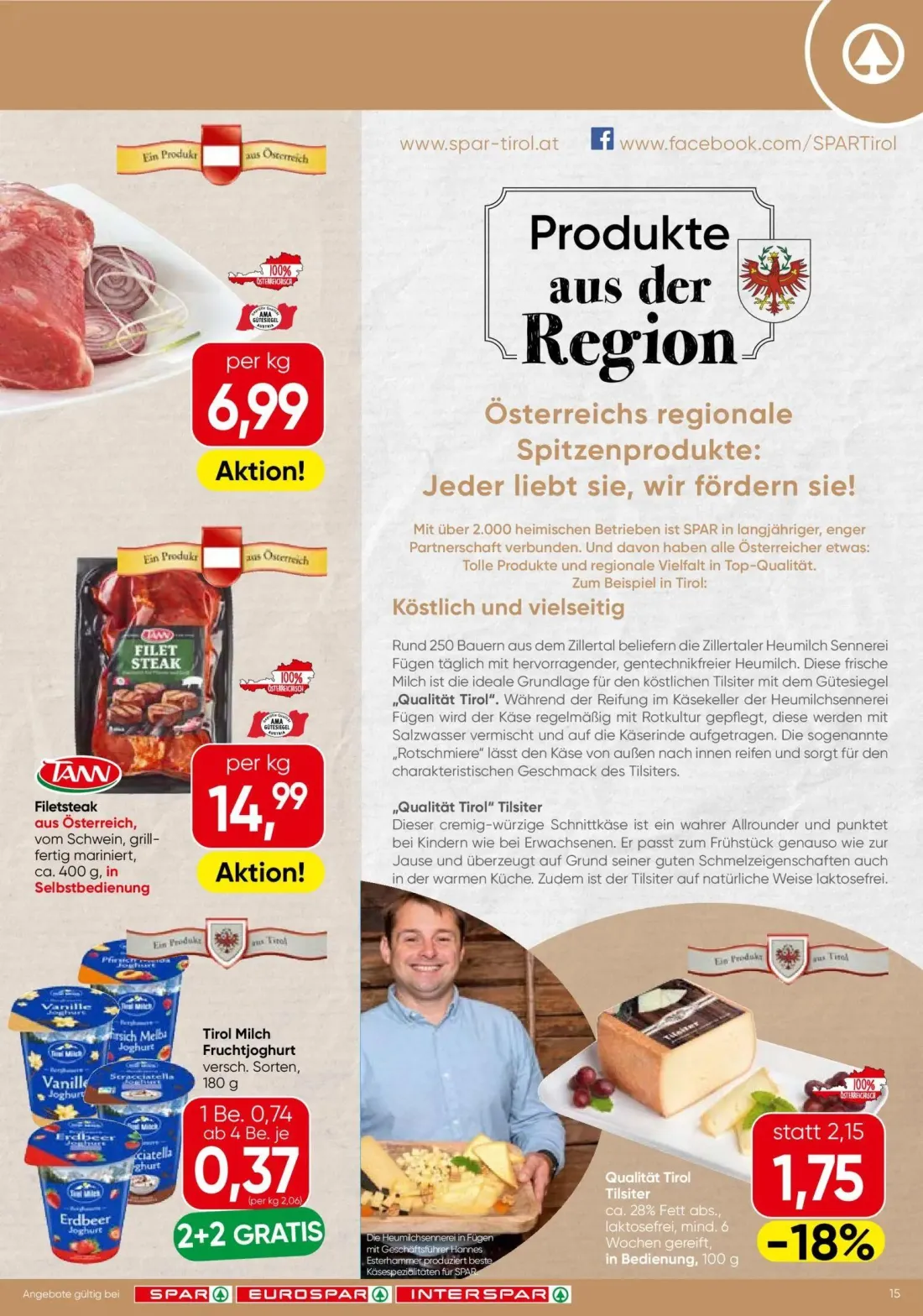 Spar Prospekt, Seite 15 von 22