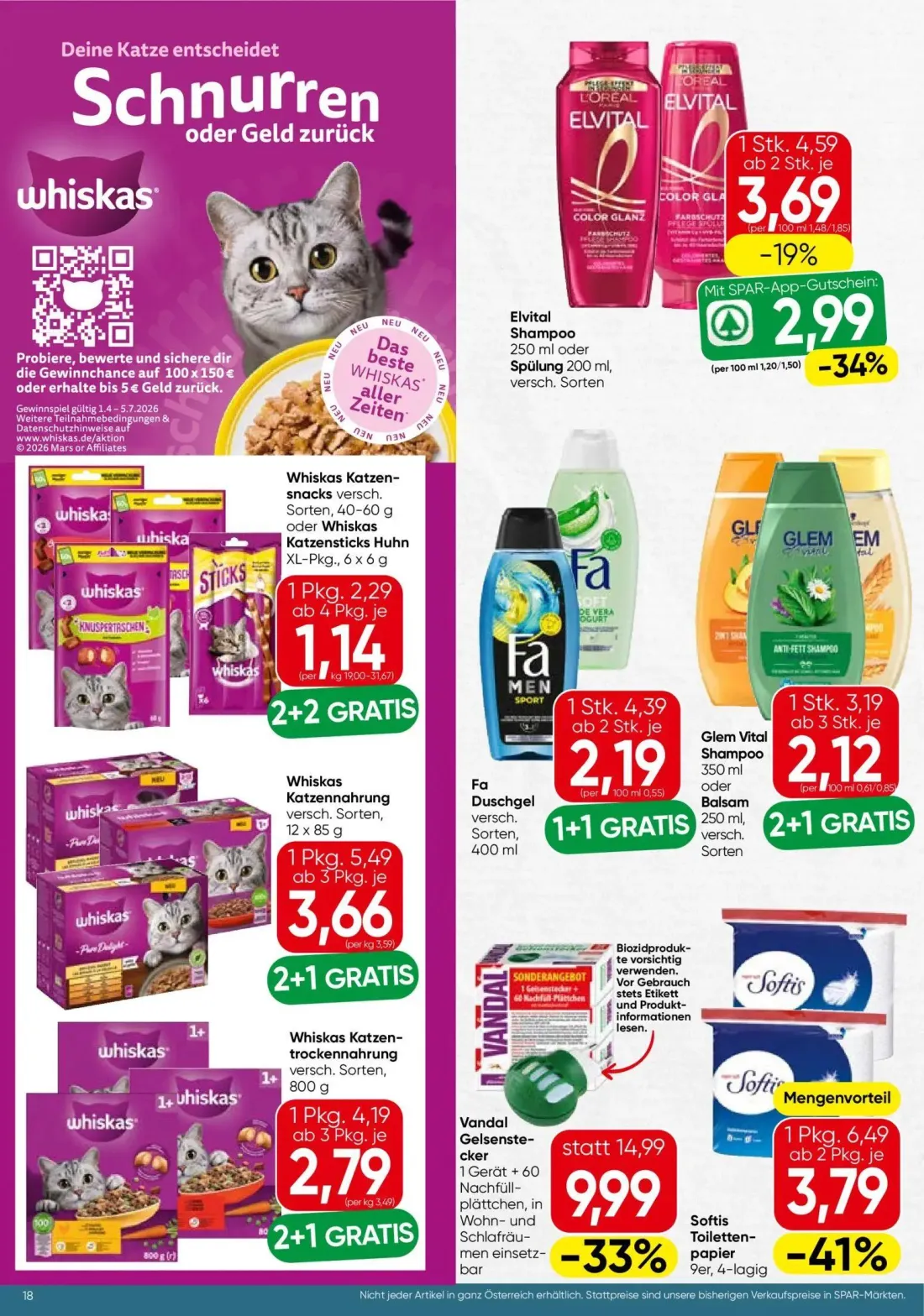 Spar Prospekt, Seite 18 von 22
