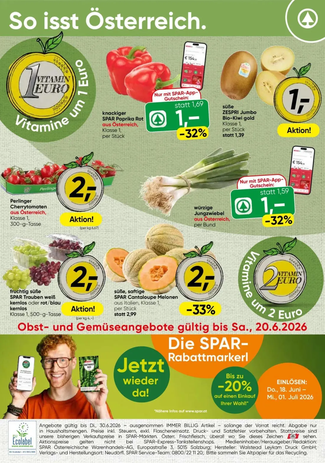 Spar Prospekt, Seite 20 von 22
