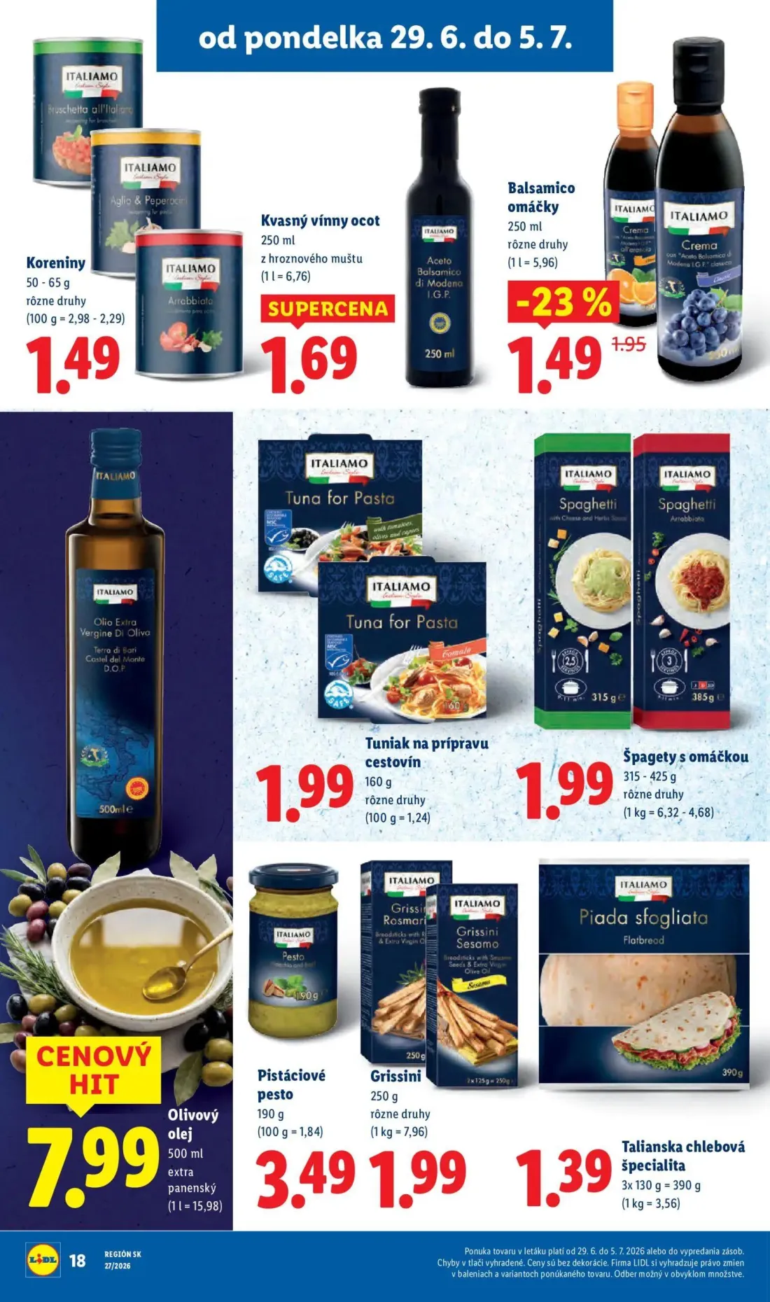 Lidl leták, strana 24 z 98 — Olivový olej