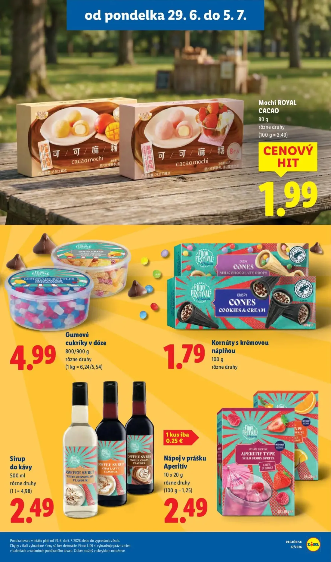 Lidl leták, strana 31 z 98 — Sirup do kávy